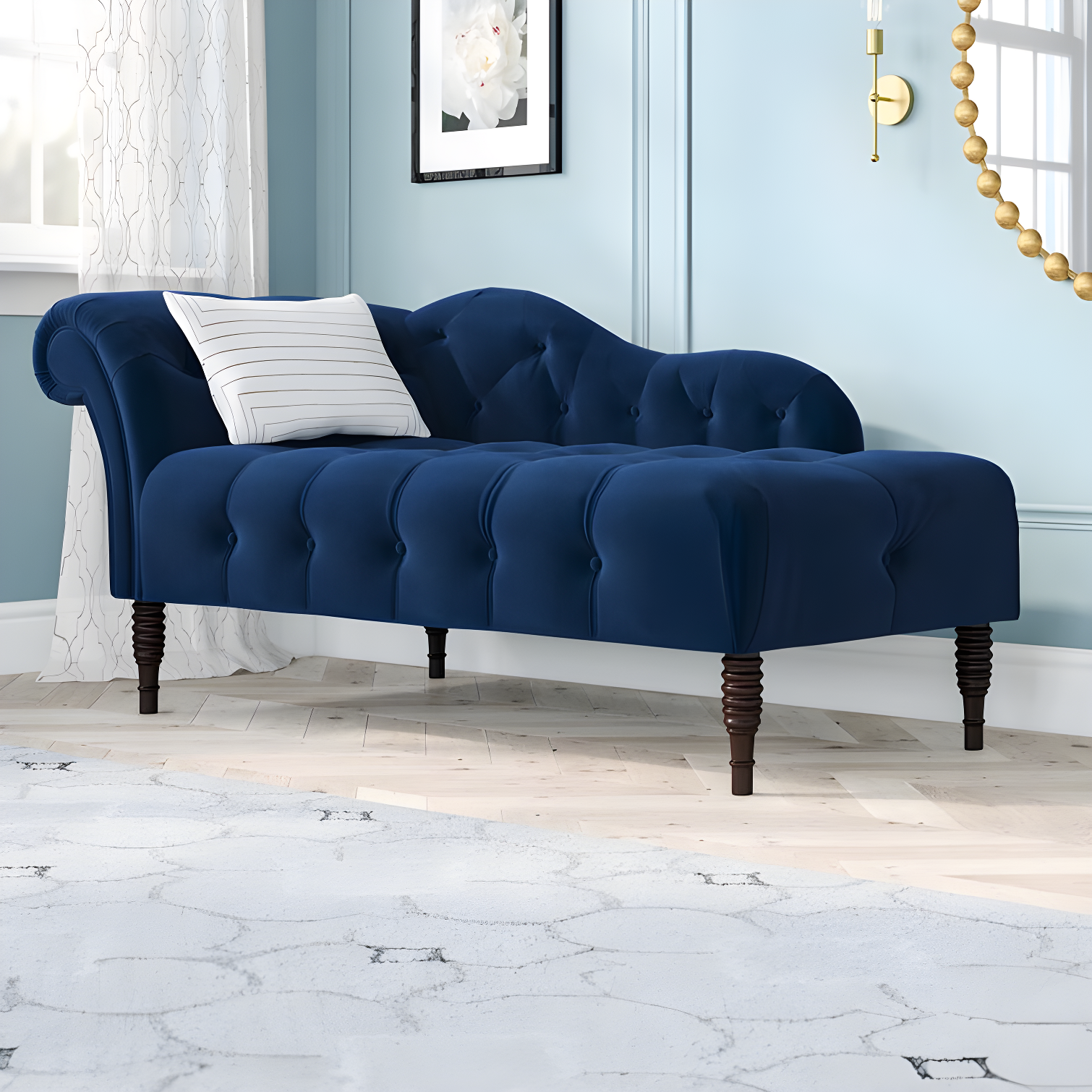 Samuel Upholstered Chaise Lounge