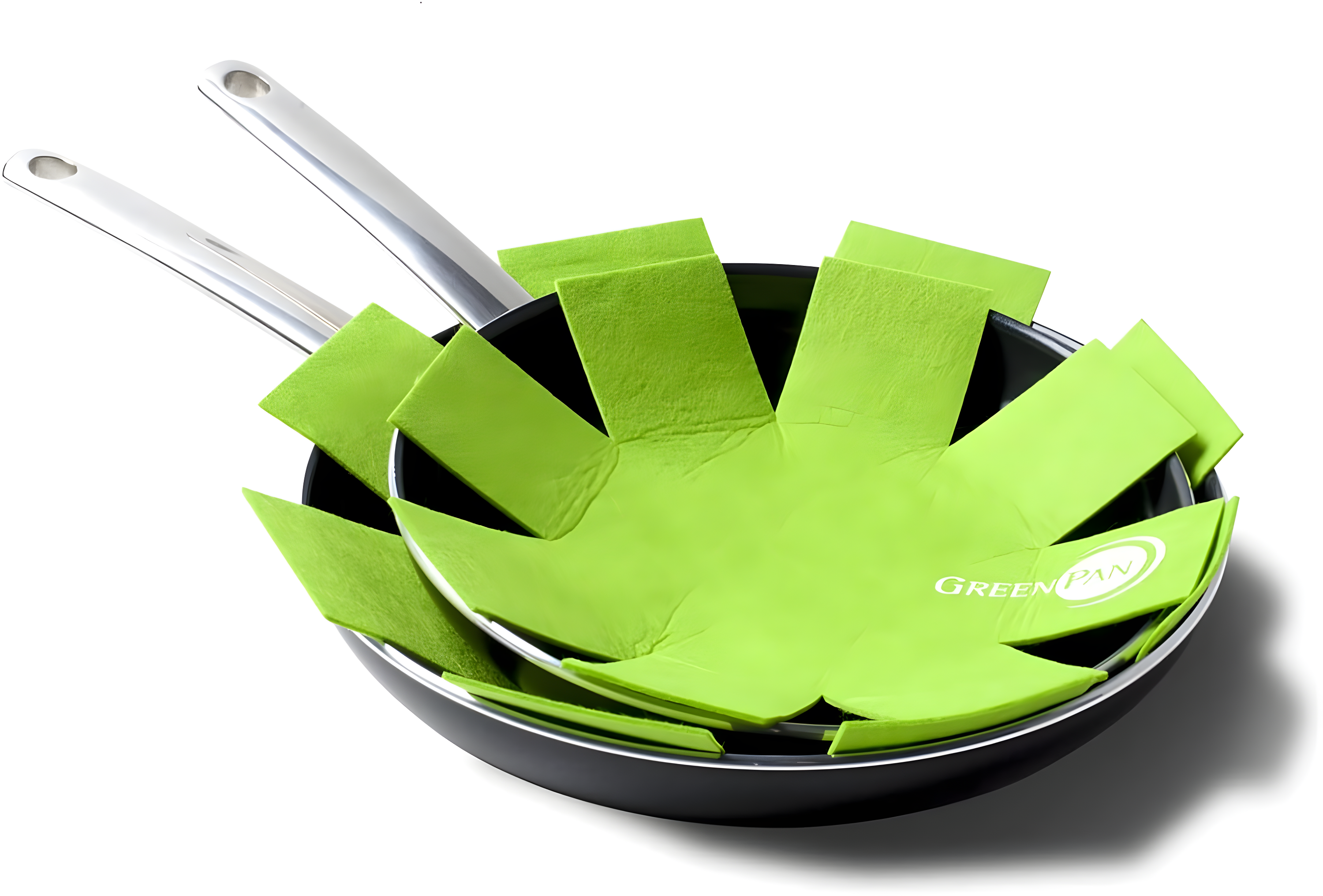 Black Felt Pan Protectors Set of 3