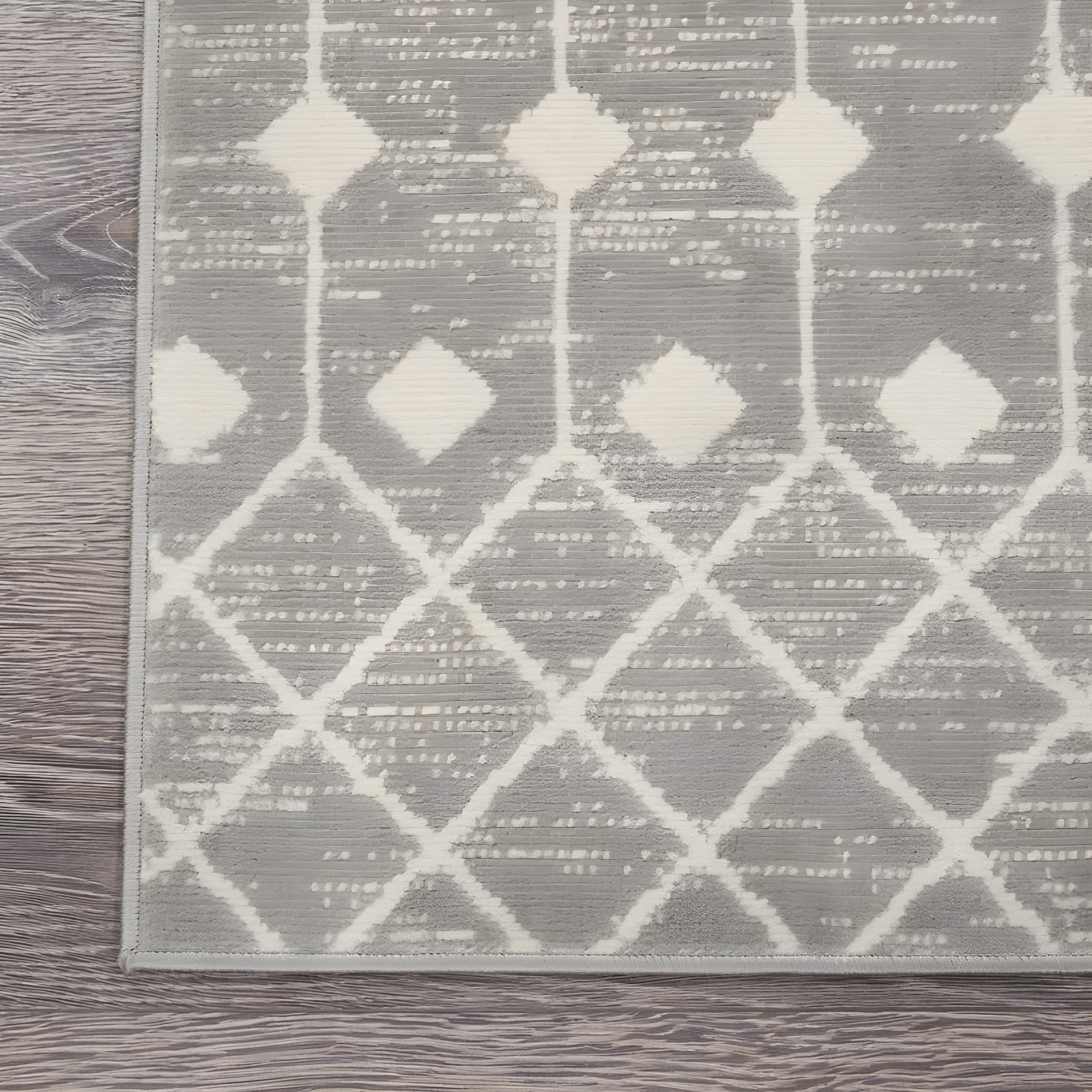 Nourison Grafix GRF37 Indoor Area Rug Grey 7'10" x 9'10"