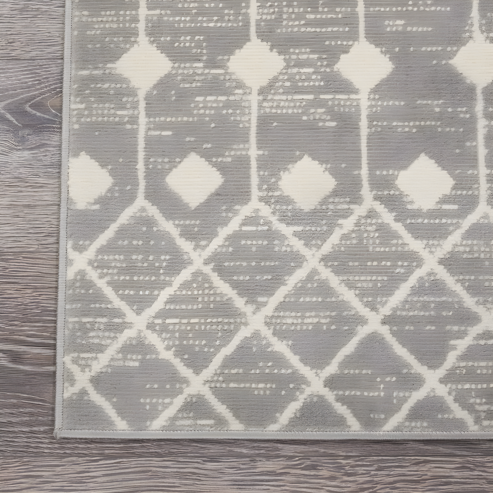 Nourison Grafix GRF37 Indoor Area Rug Grey 7'10" x 9'10"