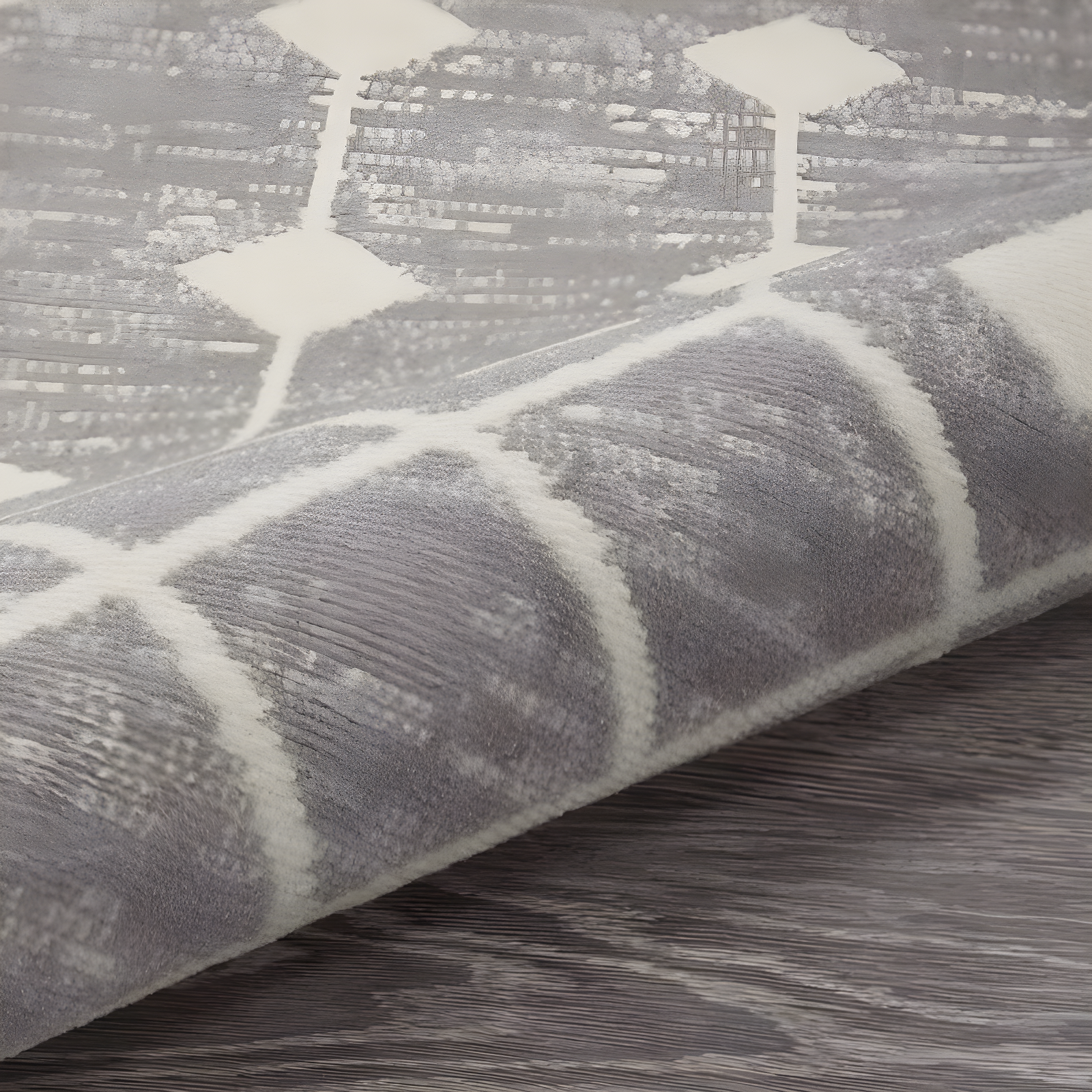 Nourison Grafix GRF37 Indoor Area Rug Grey 7'10" x 9'10"