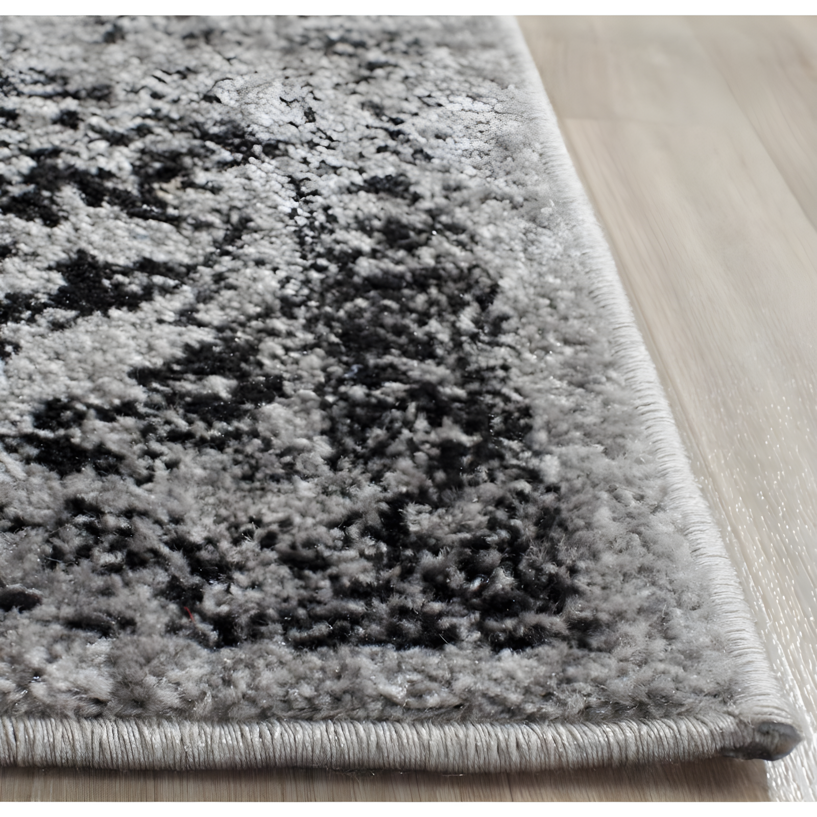 Adirondack ADR109 Machine Made Indoor Accent Rug - Grey/Black - 3'x5' - Safavieh