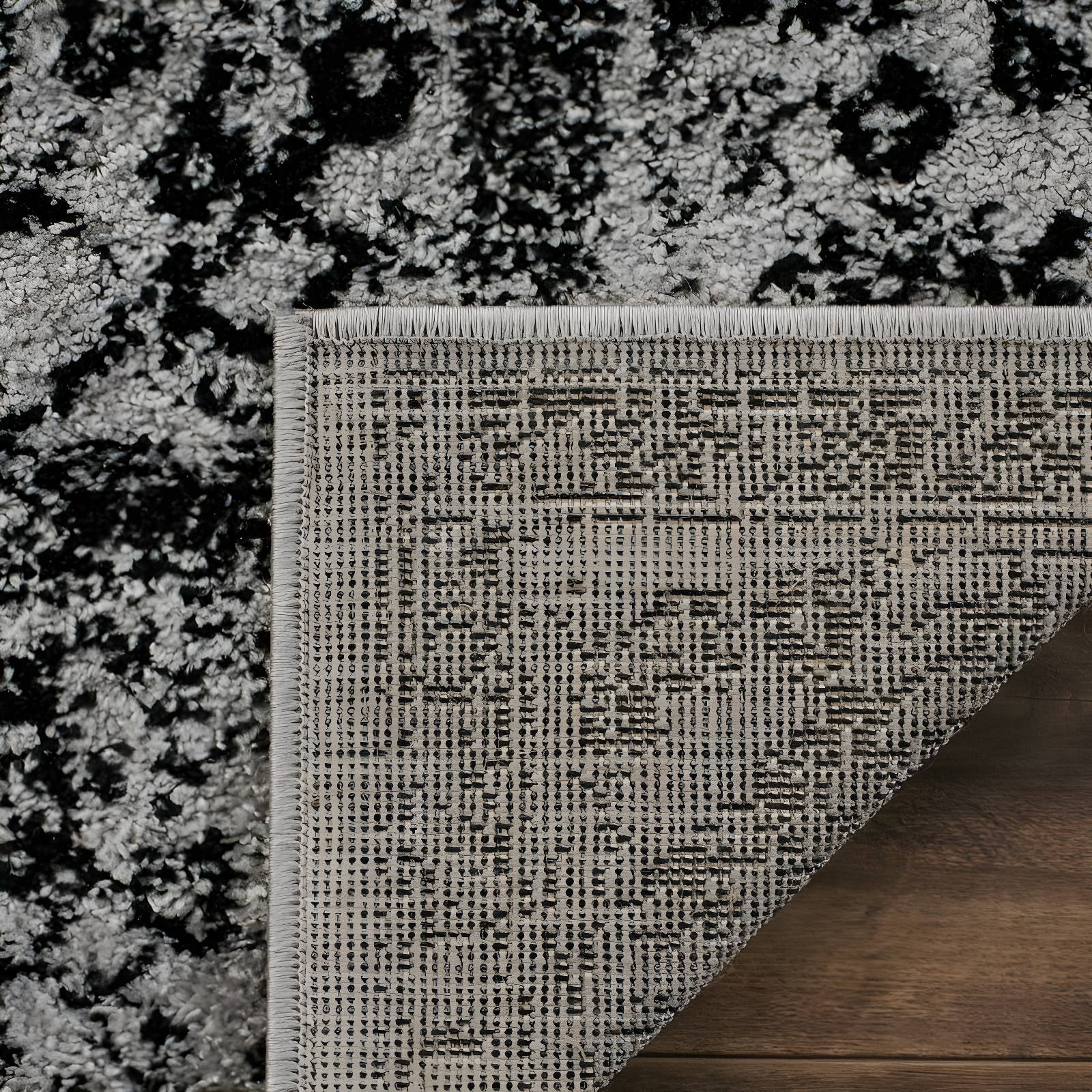 Adirondack ADR109 Machine Made Indoor Accent Rug - Grey/Black - 3'x5' - Safavieh