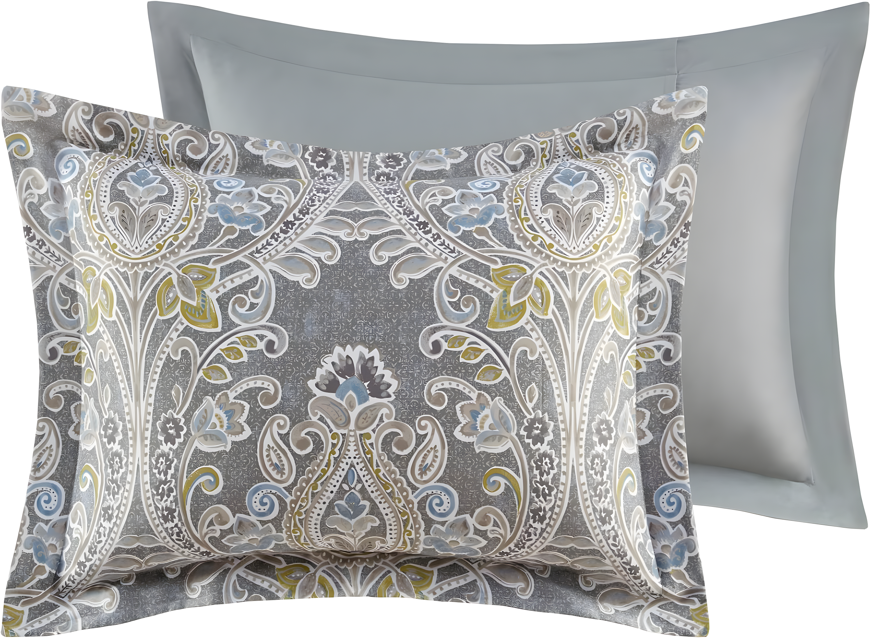 Hallie Gray Traditional 6 Piece 100% Cotton Comforter Set