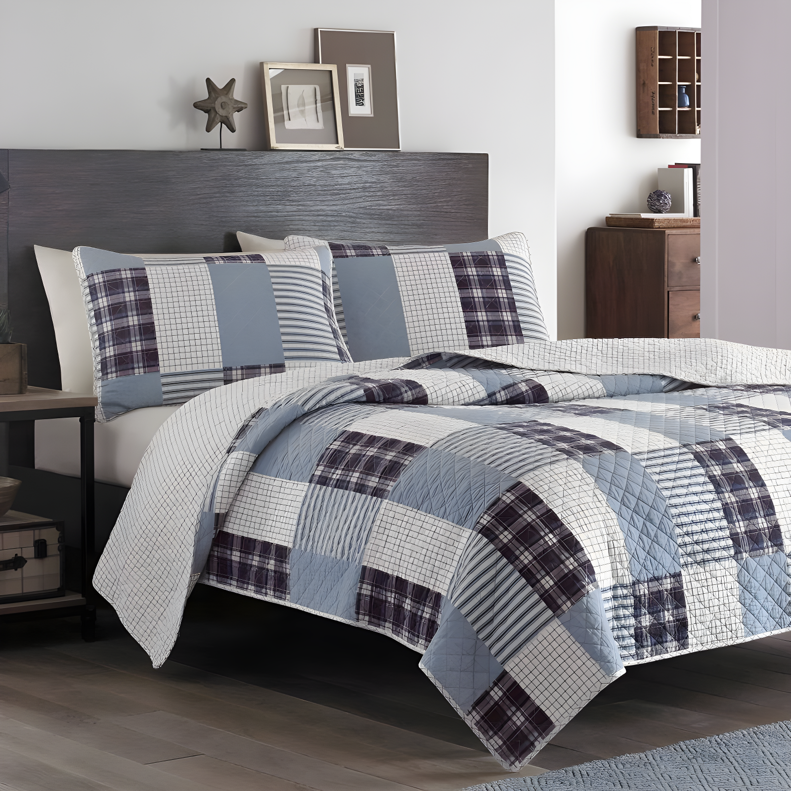 Eddie Bauer Eddie Bauer Camano Island Reversible Cotton Quilt Set