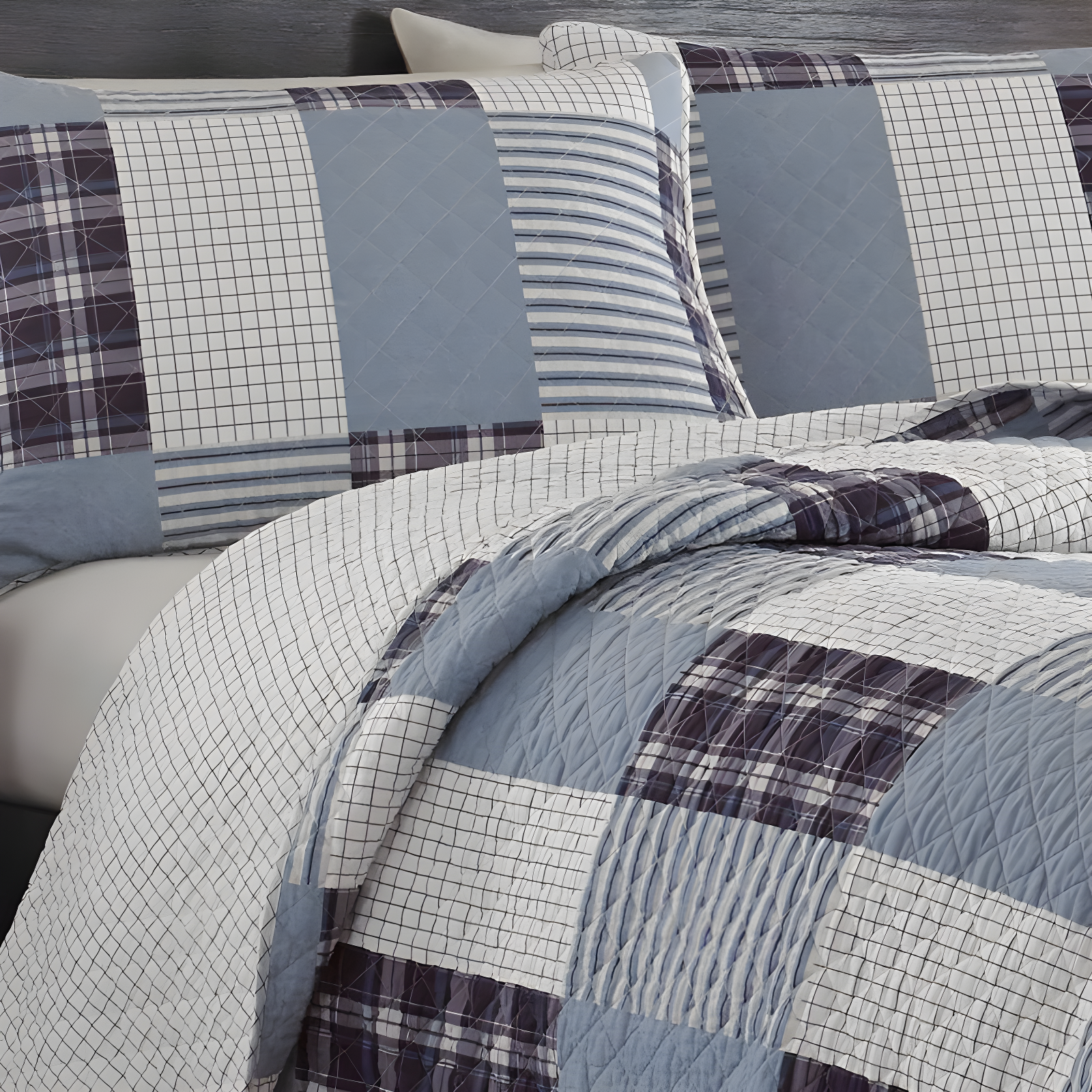 Eddie Bauer Eddie Bauer Camano Island Reversible Cotton Quilt Set