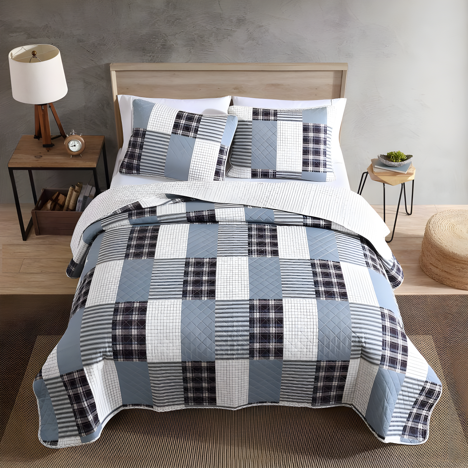 Eddie Bauer Eddie Bauer Camano Island Reversible Cotton Quilt Set