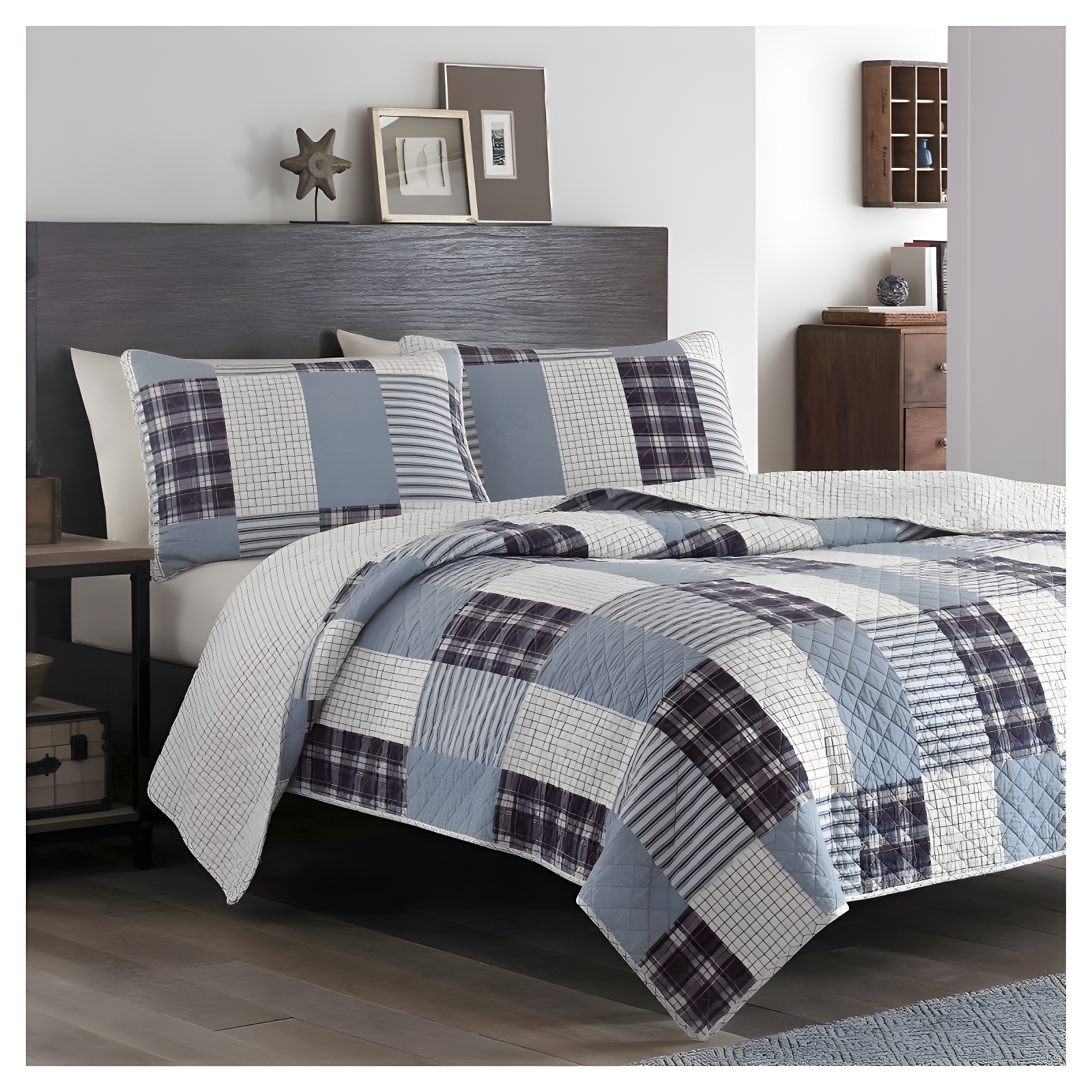Eddie Bauer Eddie Bauer Camano Island Reversible Cotton Quilt Set