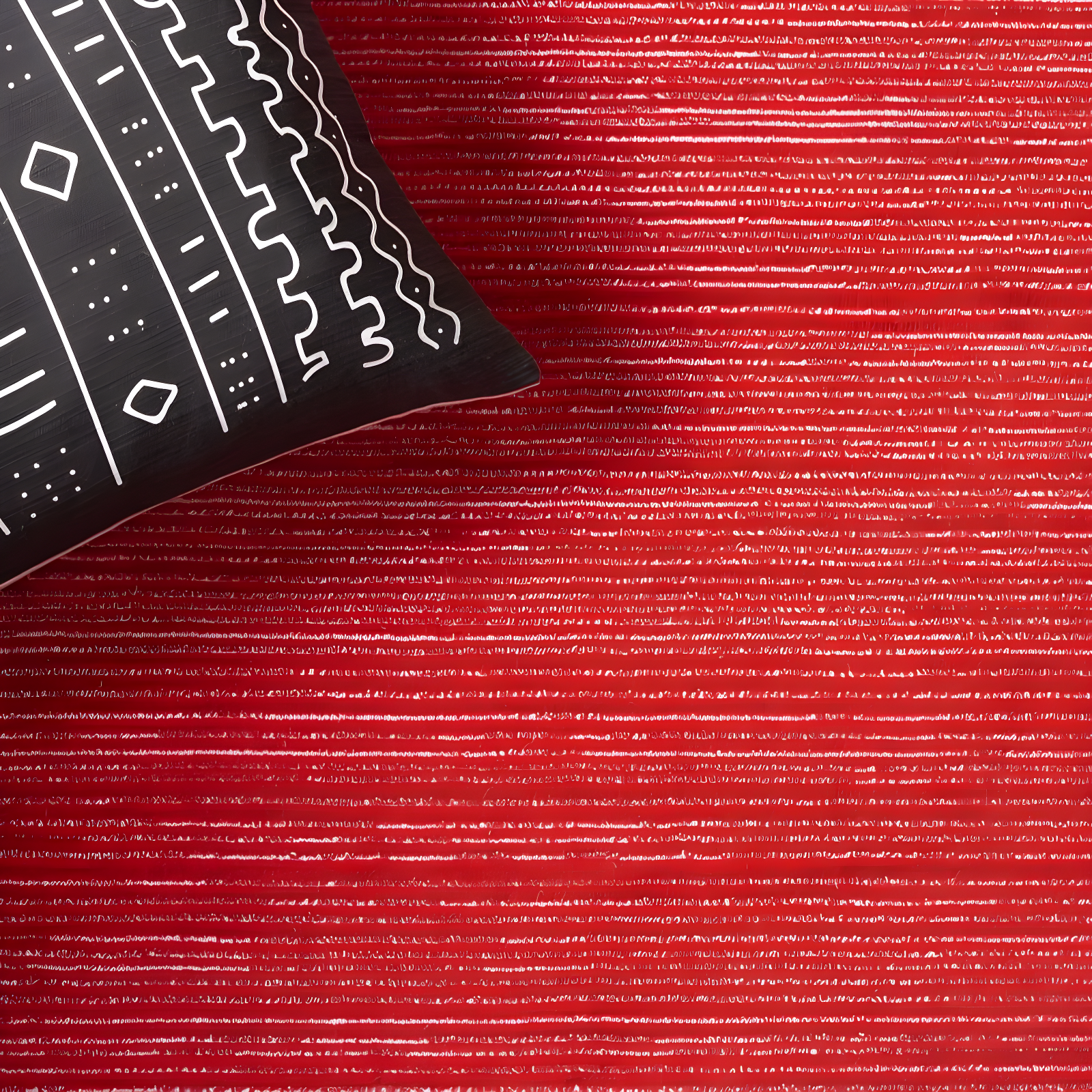 Vision VSN606 Power Loomed Area Rug - Red - 4'x6' - Safavieh.