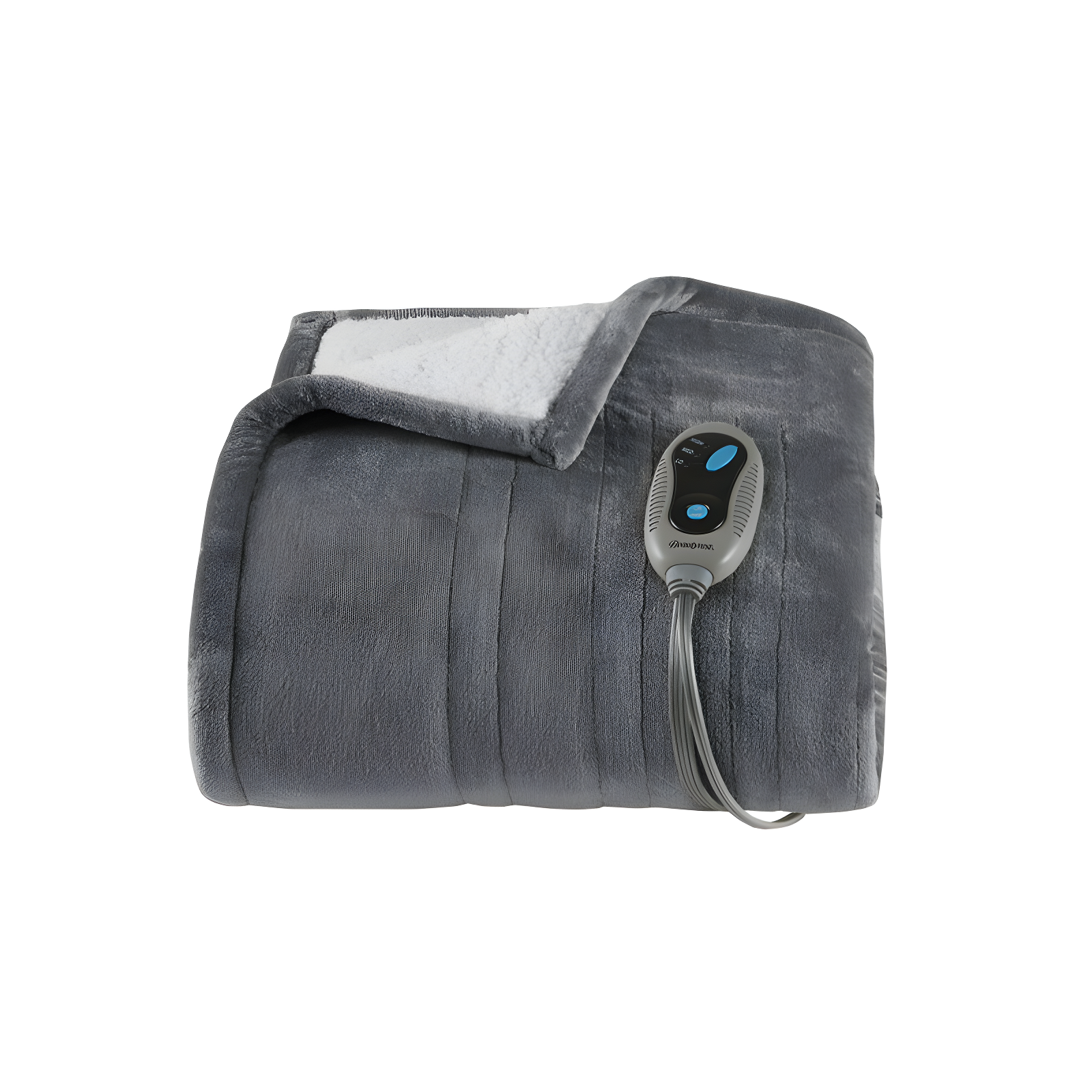 Beautyrest Beautyrest Heated Microlight to Berber Throw