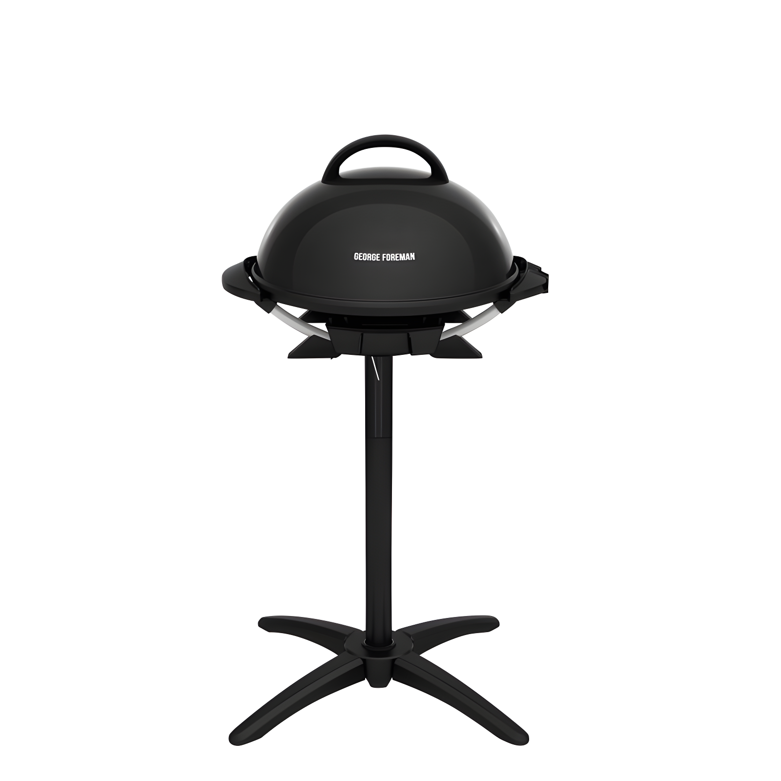 George Foreman George Foreman Indoor/Outdoor Electric Patio Grill, Apartment Approved, 15-Serving, Removable Stand, Black