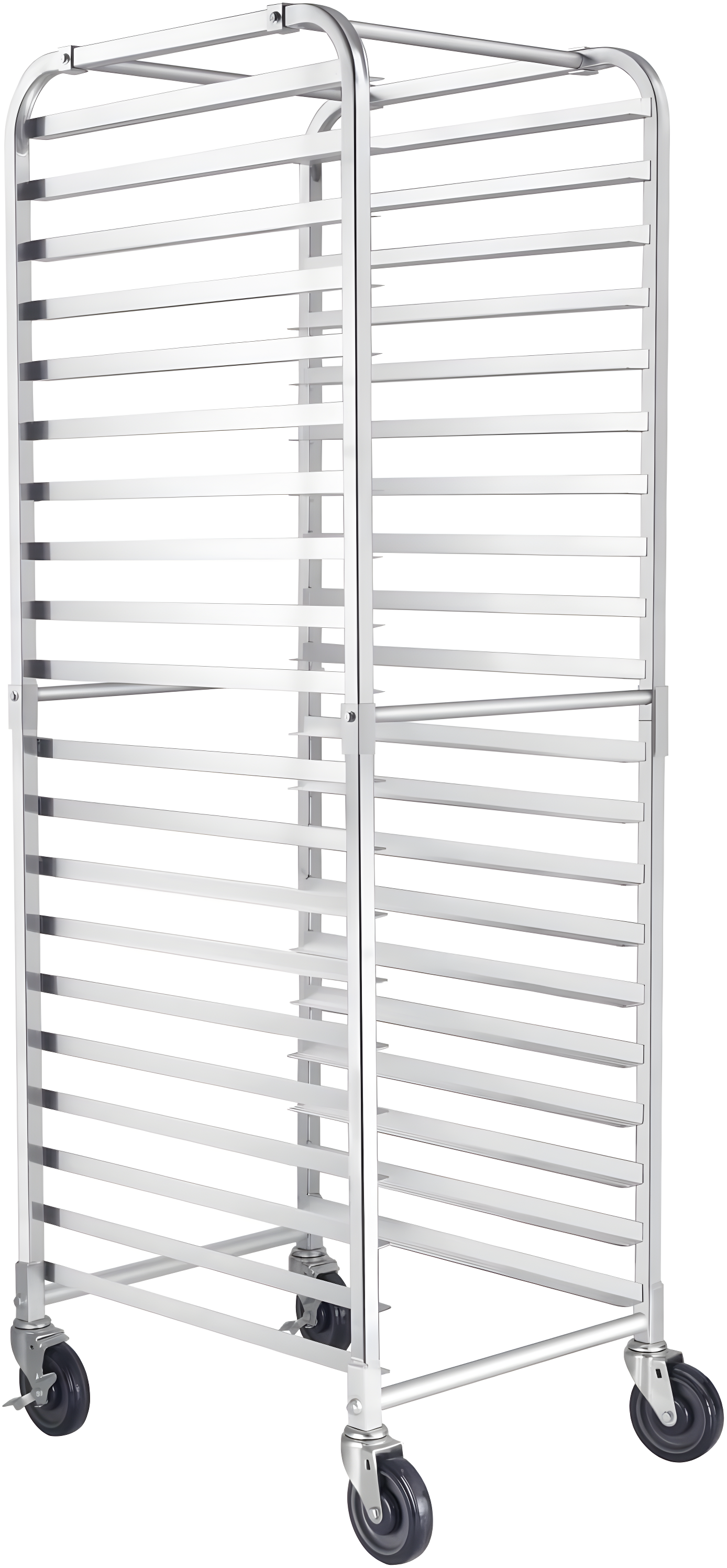 HARDURA Restaurant Equipment 20 Tier Aluminum Sheet Pan Rack with Casters, NSF Home Commercial Kitchen, 20"L×26"W×69"H