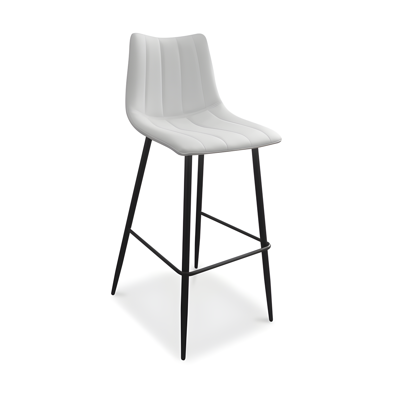 MOE'S Home, ALIBI BARSTOOL IVORY-M2