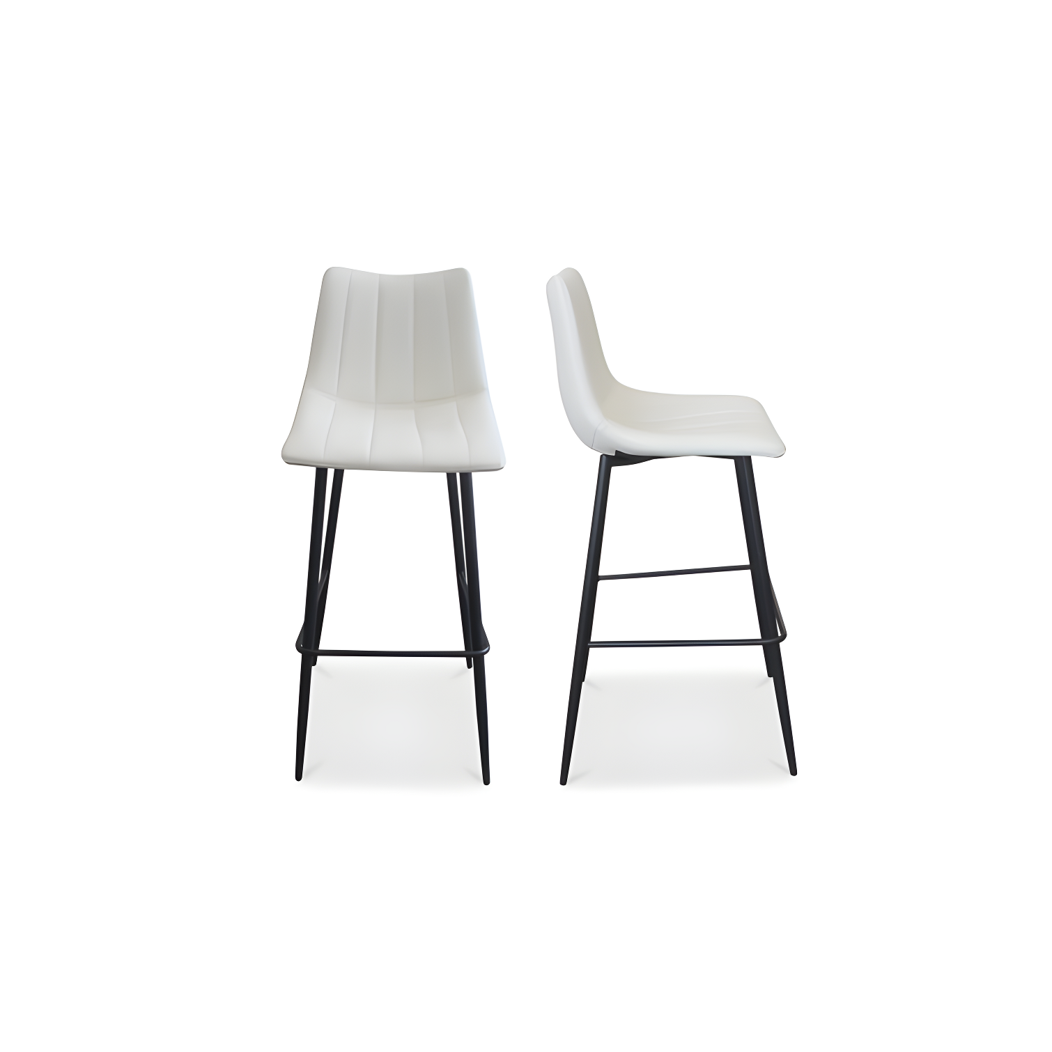 MOE'S Home, ALIBI BARSTOOL IVORY-M2