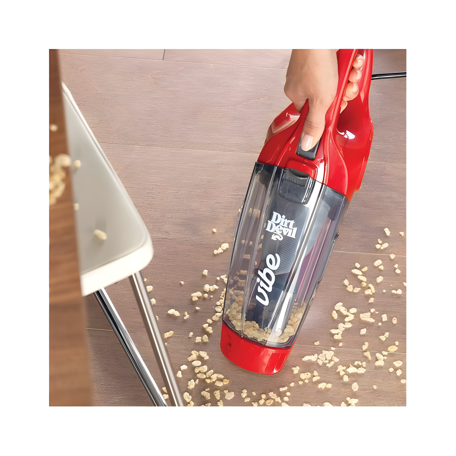 Dirt Devil Vibe 3-in-1 Vacuum Cleaner, Lightweight Corded Stick Vacuum with Handheld, SD20020V, Red