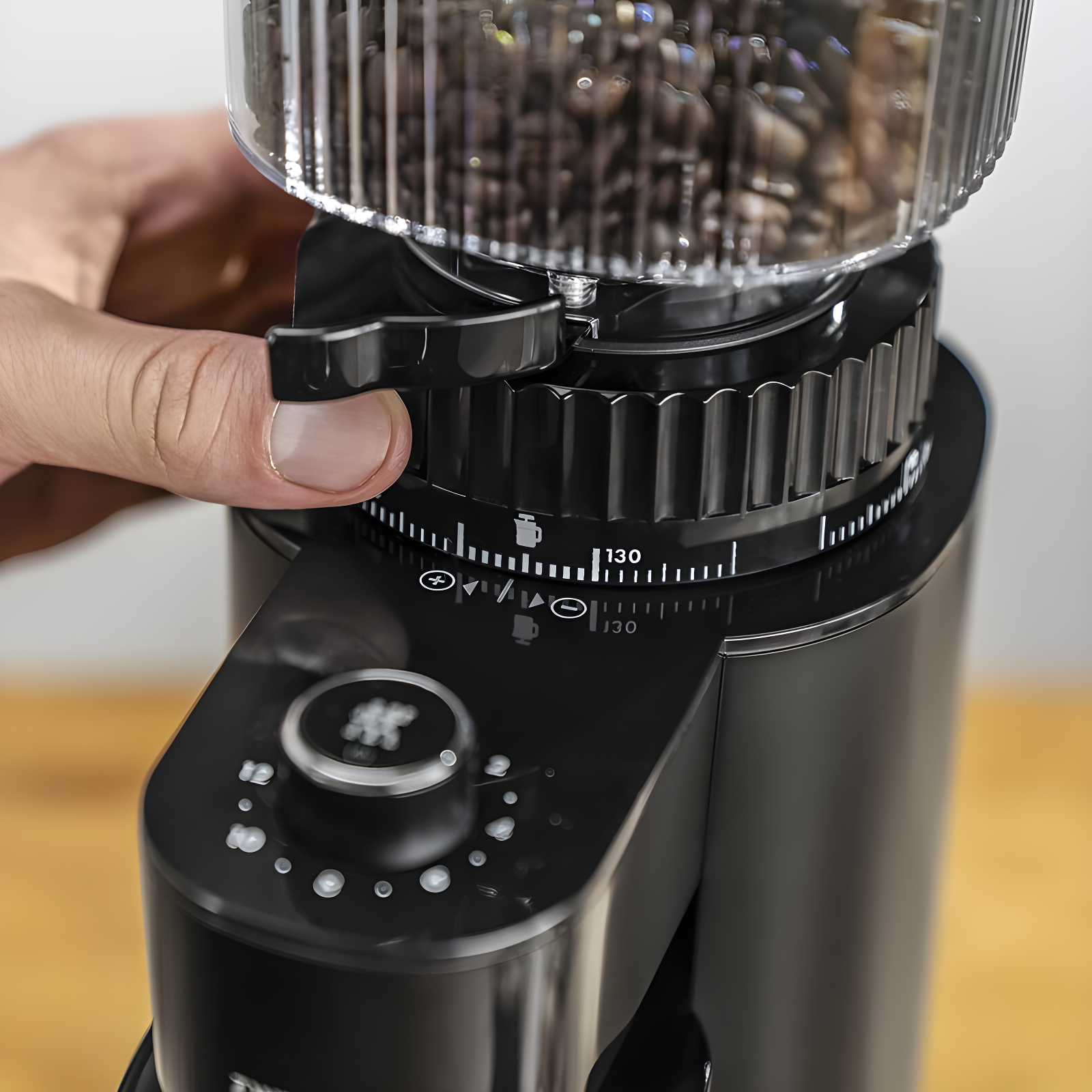 ZWILLING Enfinigy Burr Coffee Grinder Electric, 140 Coffee Grinding Options from Espresso to Drip Coffee