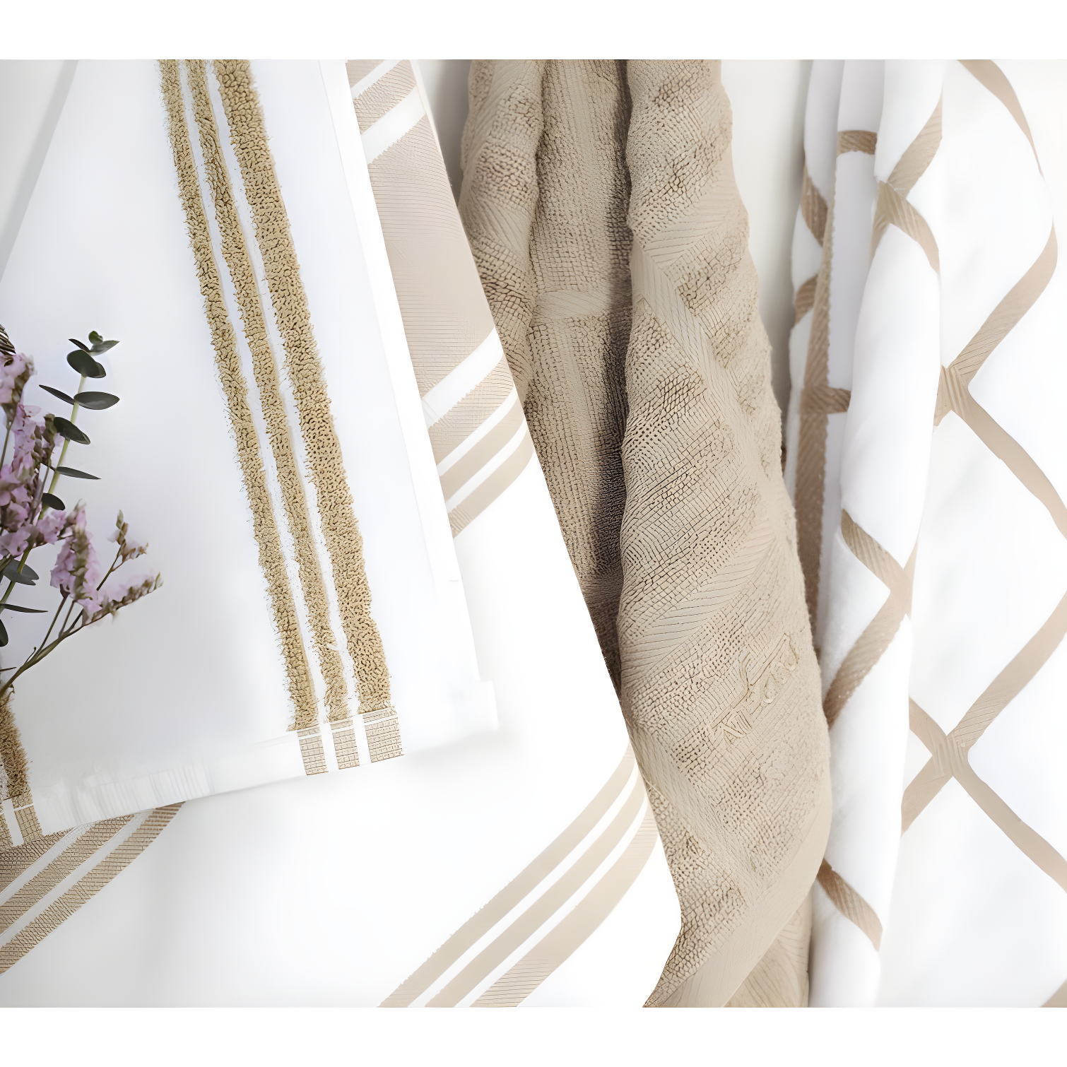 All-Clad Dual Striped Tea Towel