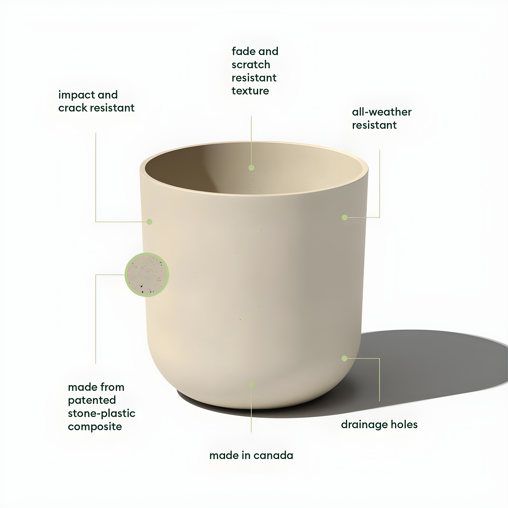 Mason Series Kona Planter