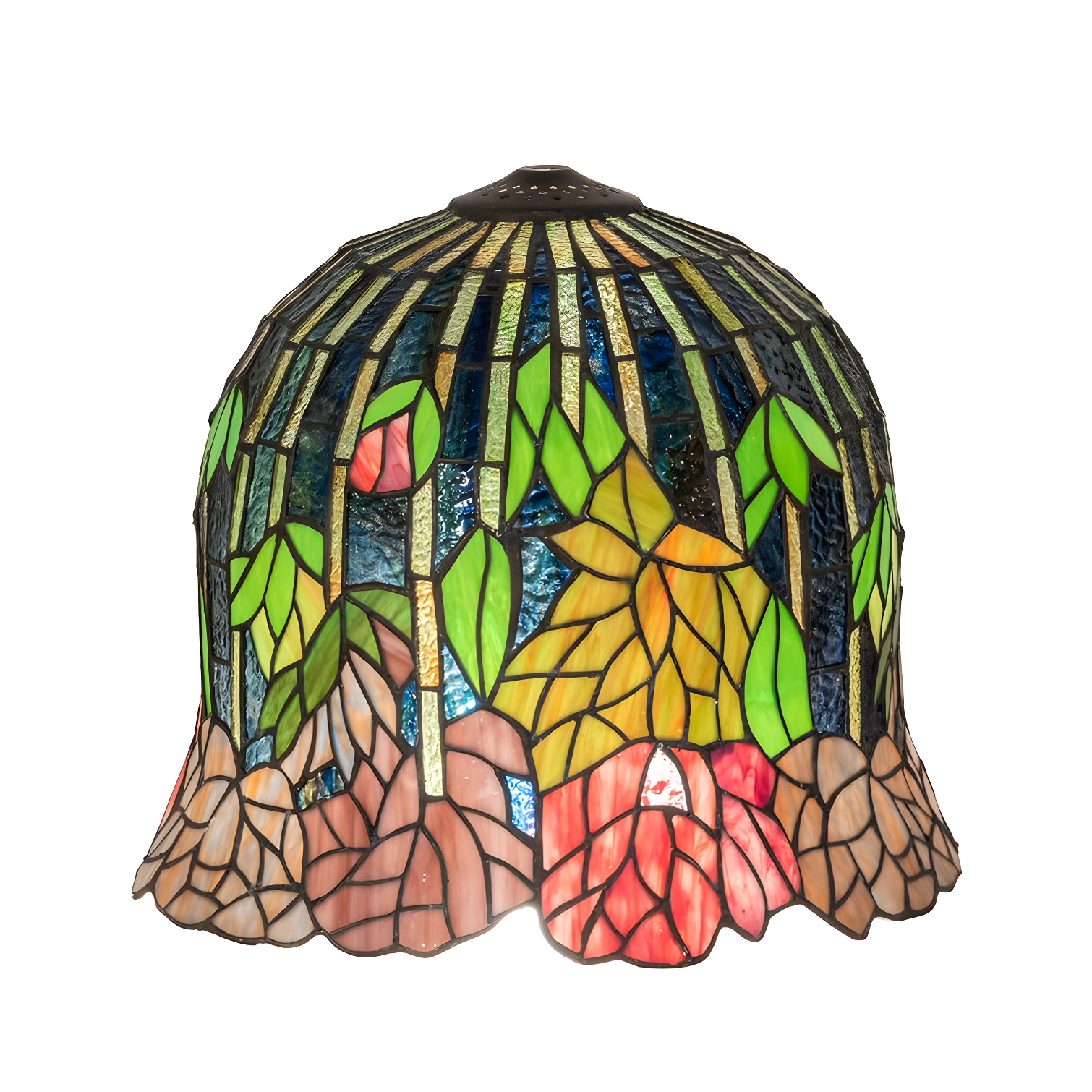 Meyda Lighting 11.5'' H x 13.5'' W Glass Bell Lamp Shade