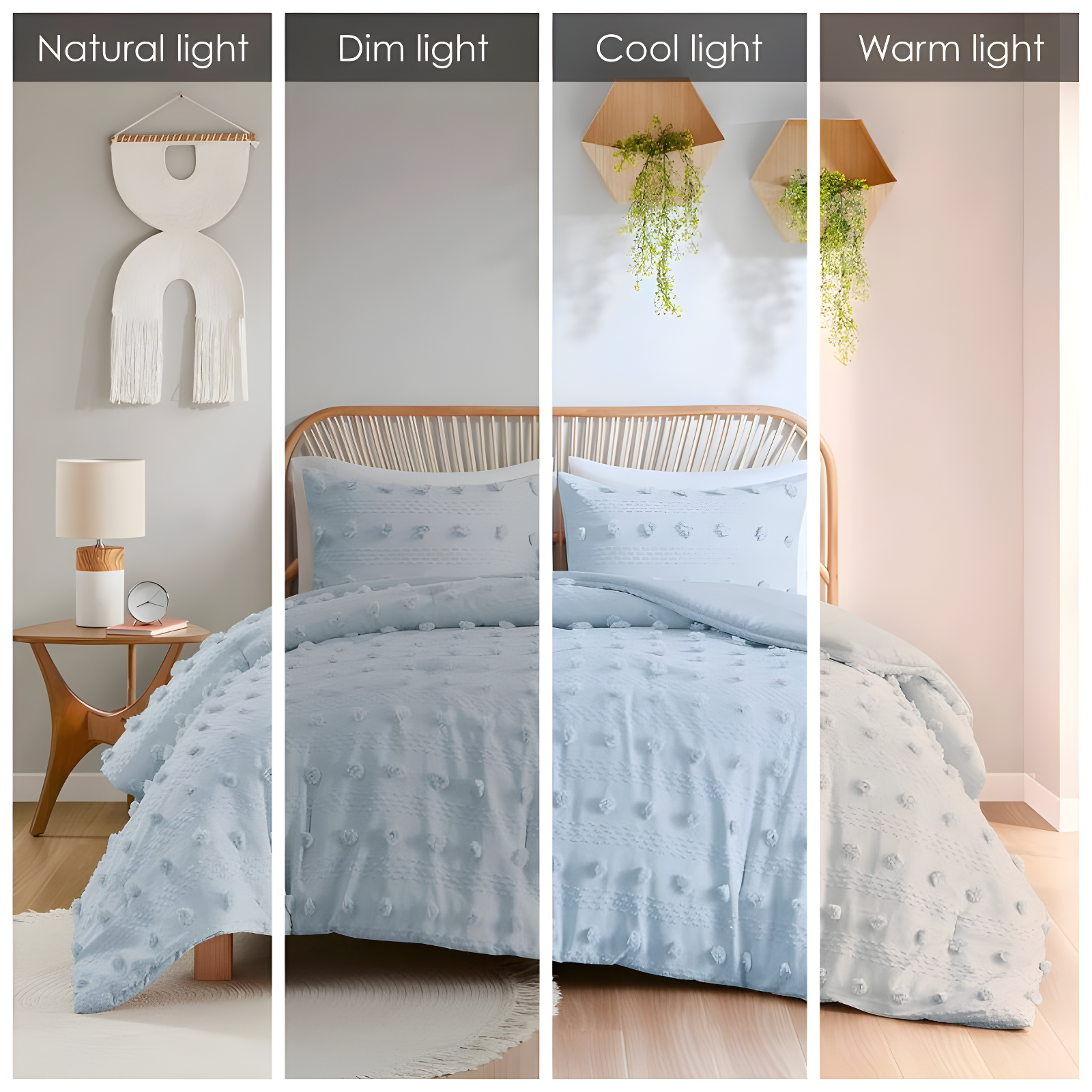 Clip Jacquard Comforter Set