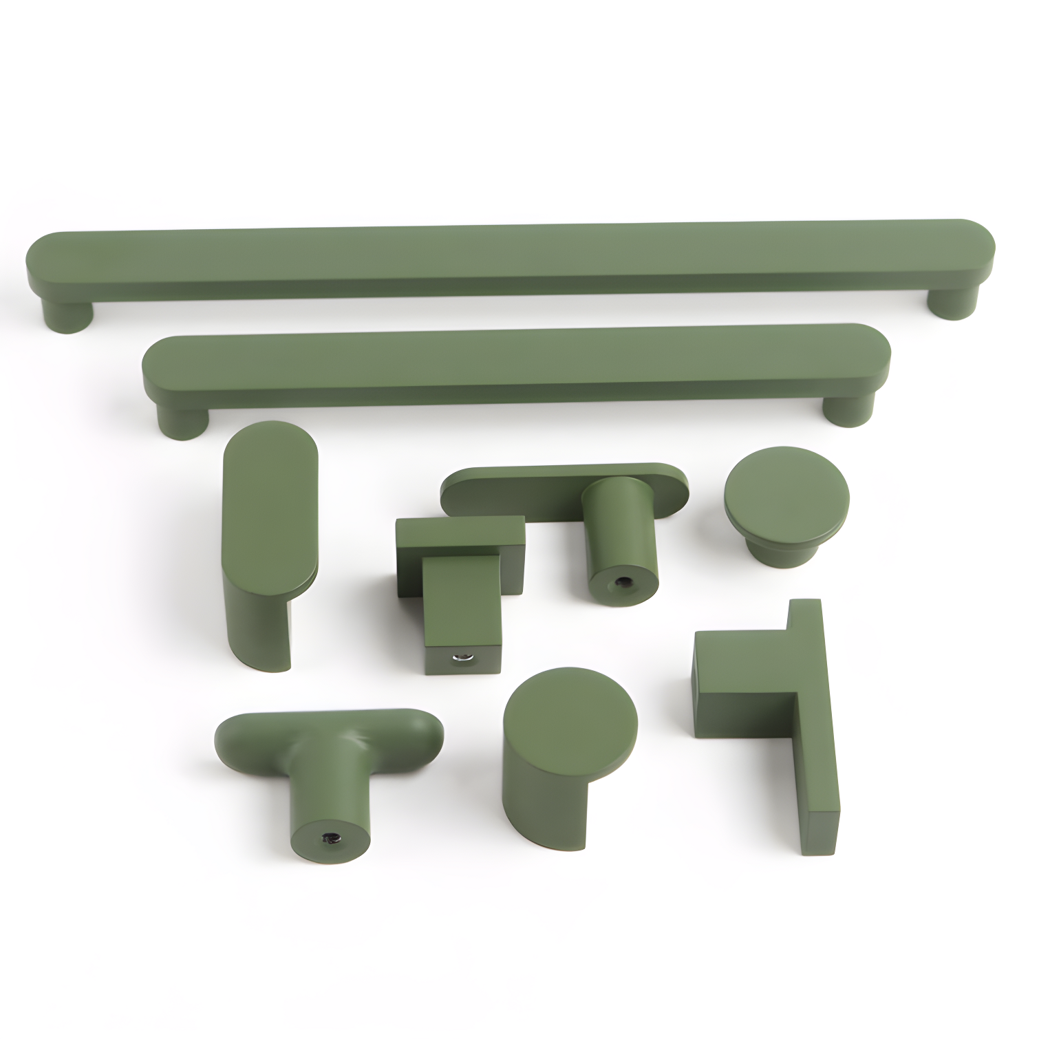 ROUS ROUS Mid-Century Modern Cabinet T Bar Drawer Knobs