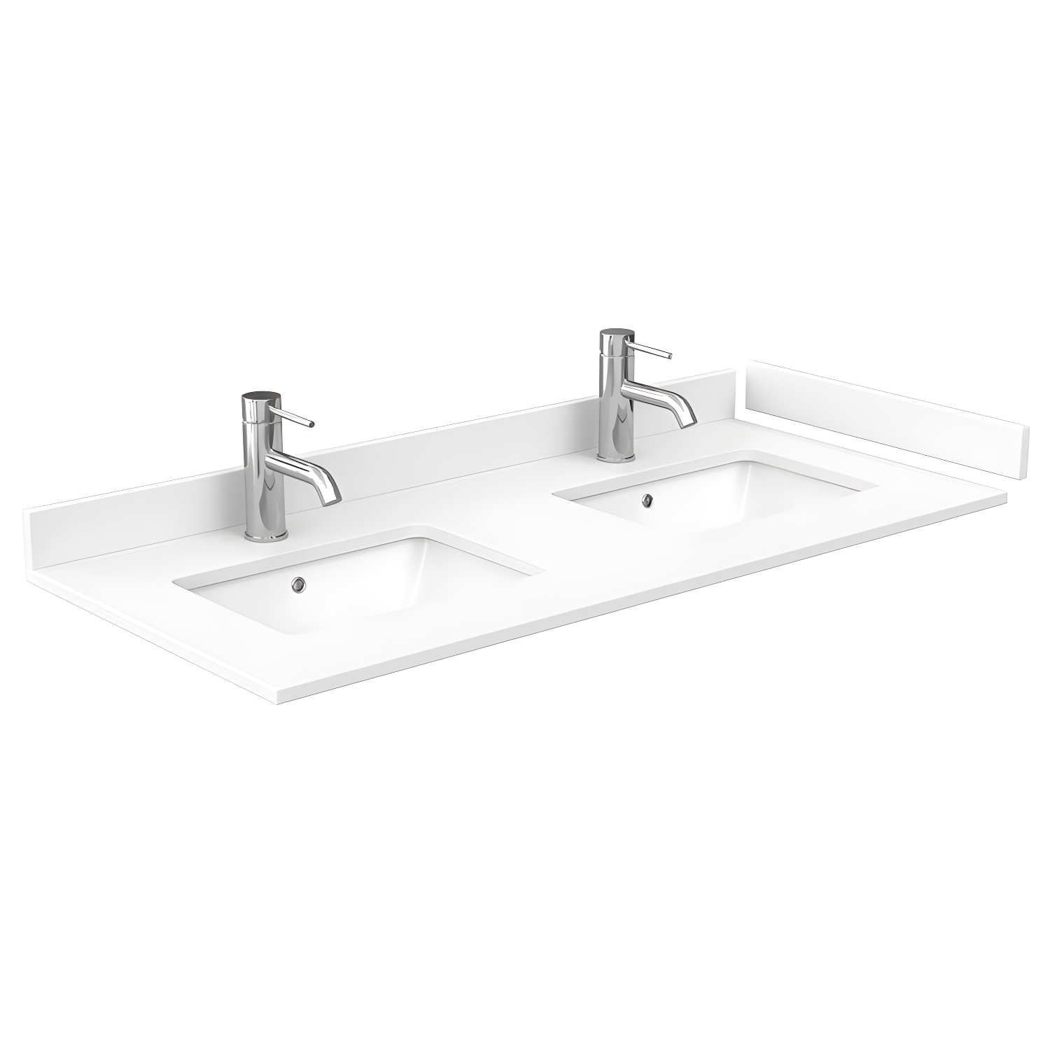 Wyndham Collection Avery 48'' Double Bathroom Vanity with Marble Top with Mirror