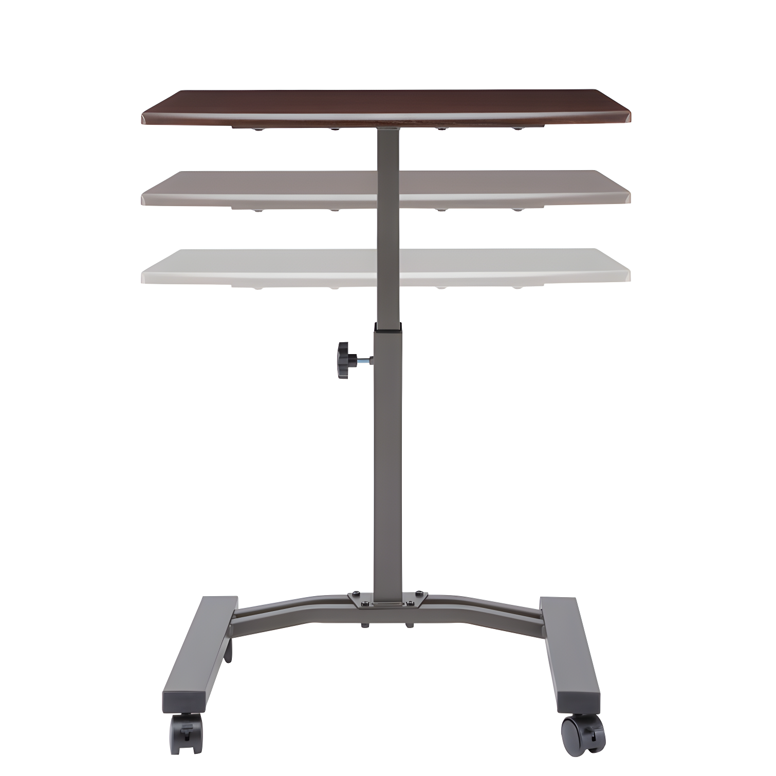 Seville Classics AIRLIFT® 24'' W Rolling Desk or Stand with Wheels & Reviews | Wayfair