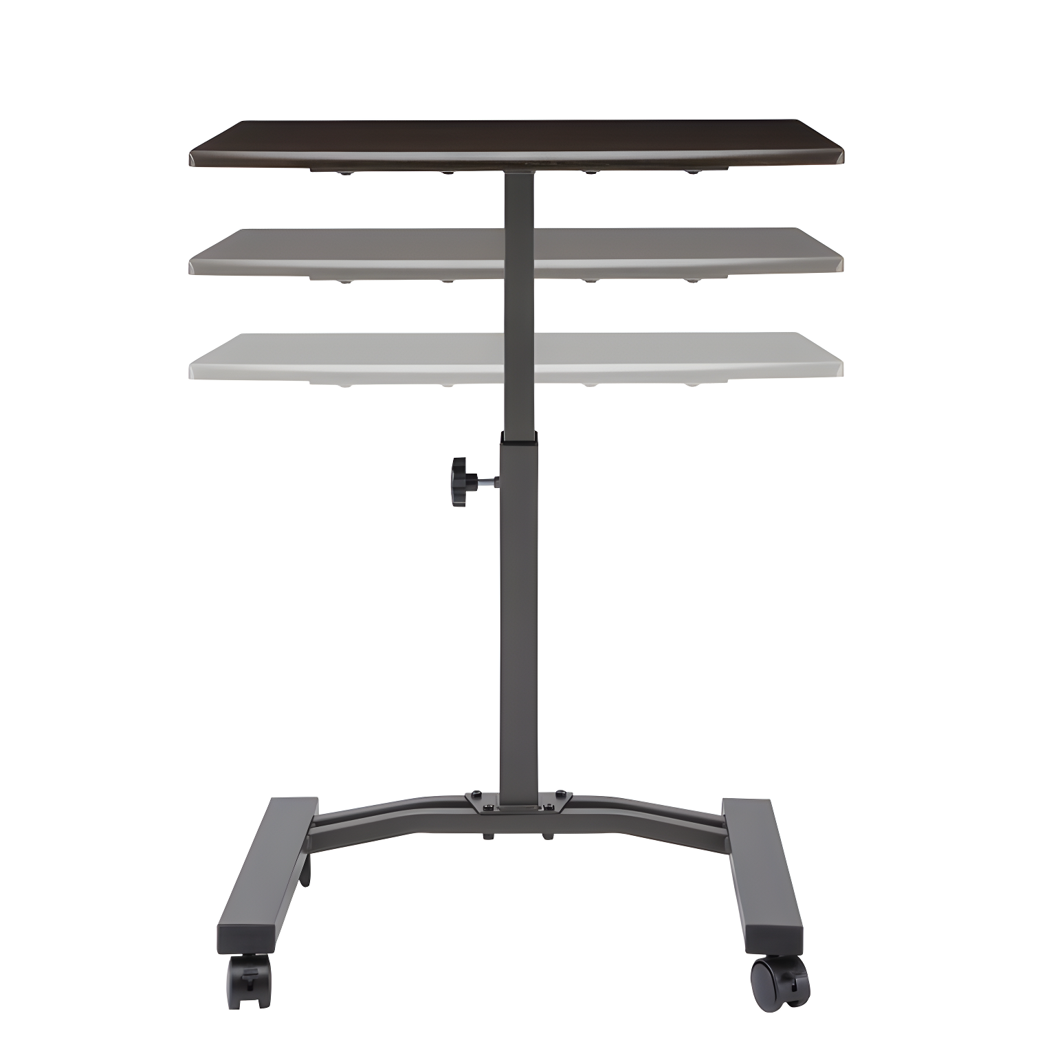 Seville Classics AIRLIFT® 24'' W Rolling Desk or Stand with Wheels & Reviews | Wayfair