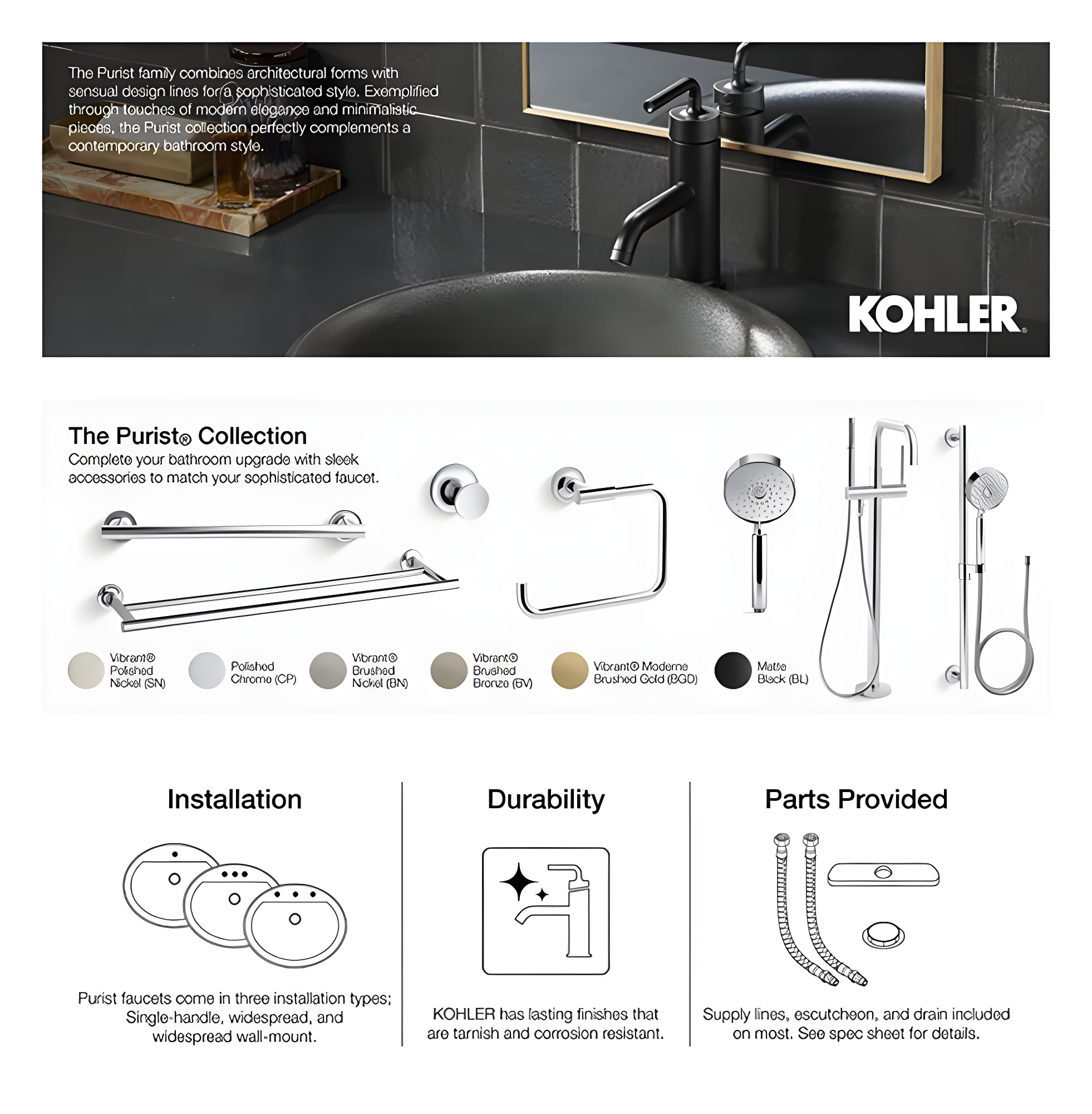 Purist® Wall Mounted Round Bathroom Robe Hook, Towel Hook, Clothing Hook