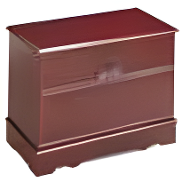 Coaster Paula Traditional Rectangular Wood Cedar Chest Warm Brown