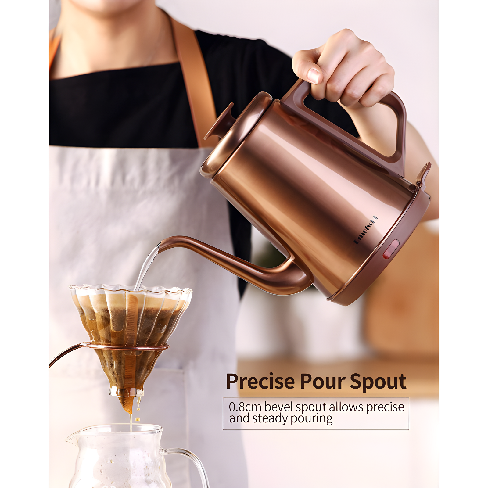 SEGUIRA Stainless Steel Electric Tea Kettle