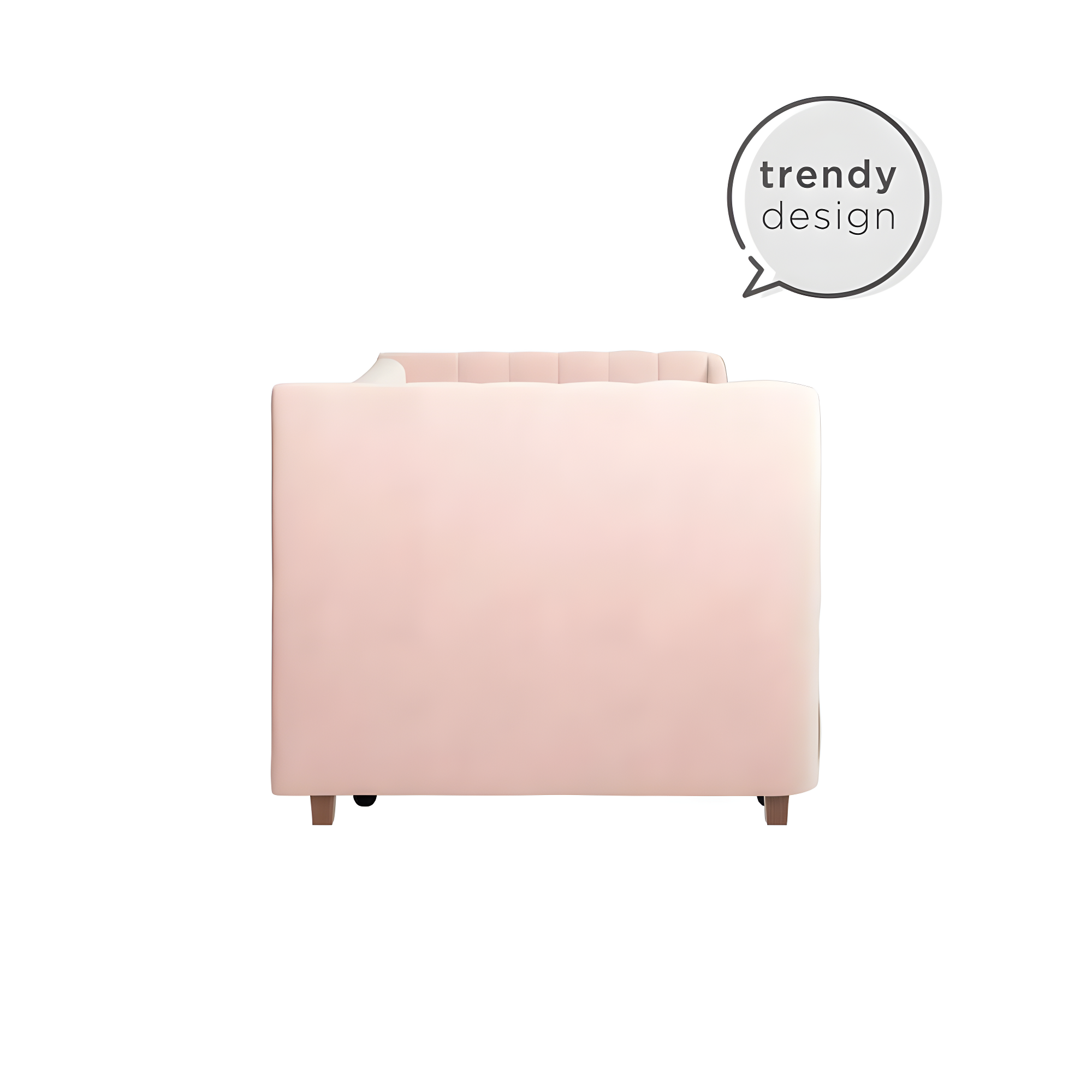 Valentina Twin Upholstered Daybed with Trundle