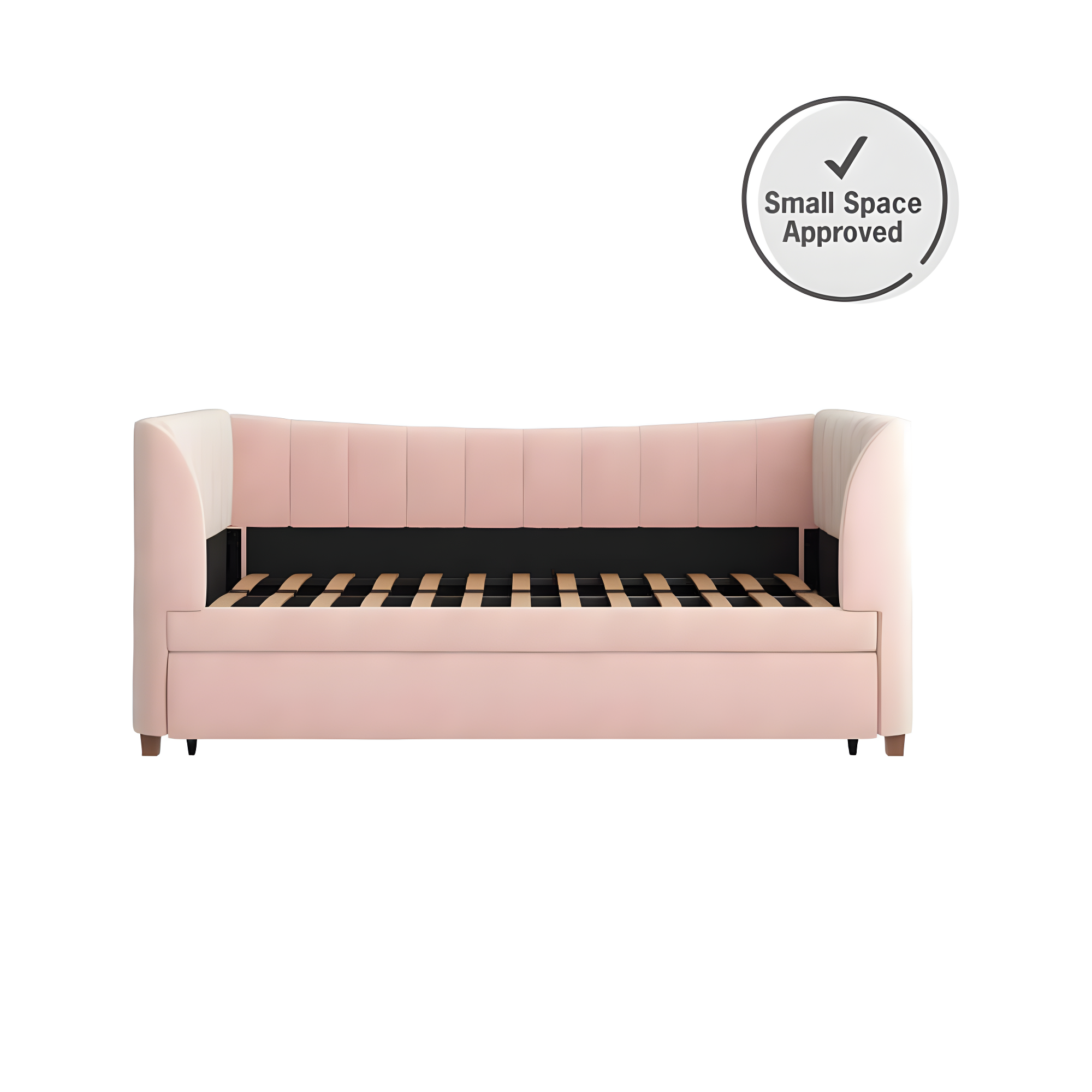 Valentina Twin Upholstered Daybed with Trundle