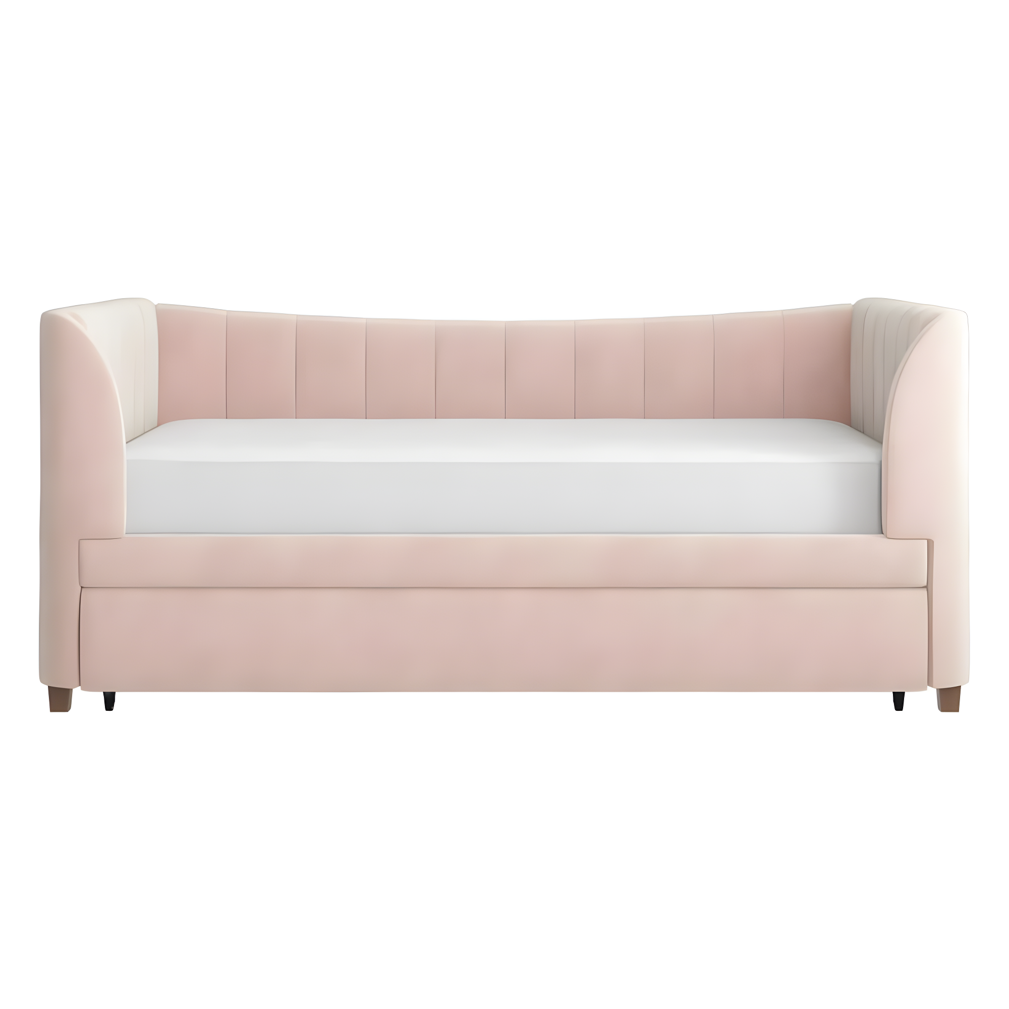 Valentina Twin Upholstered Daybed with Trundle