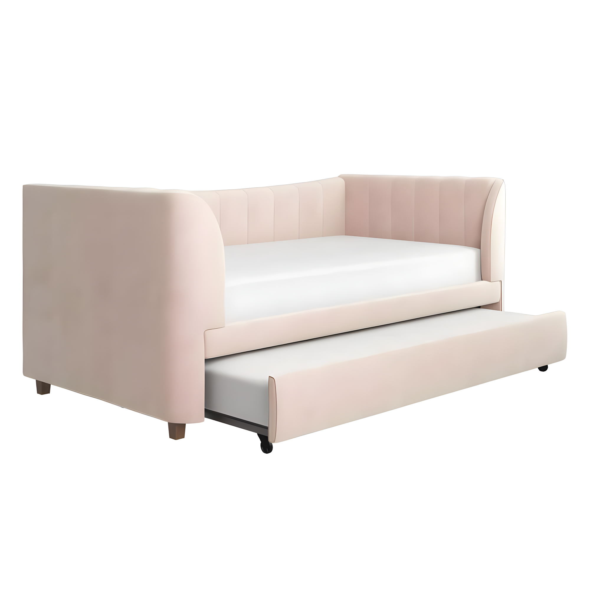 Valentina Twin Upholstered Daybed with Trundle