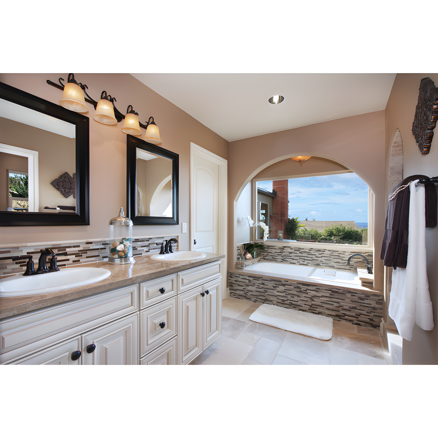 12'' L x 0.75'' W Round Tile Trim