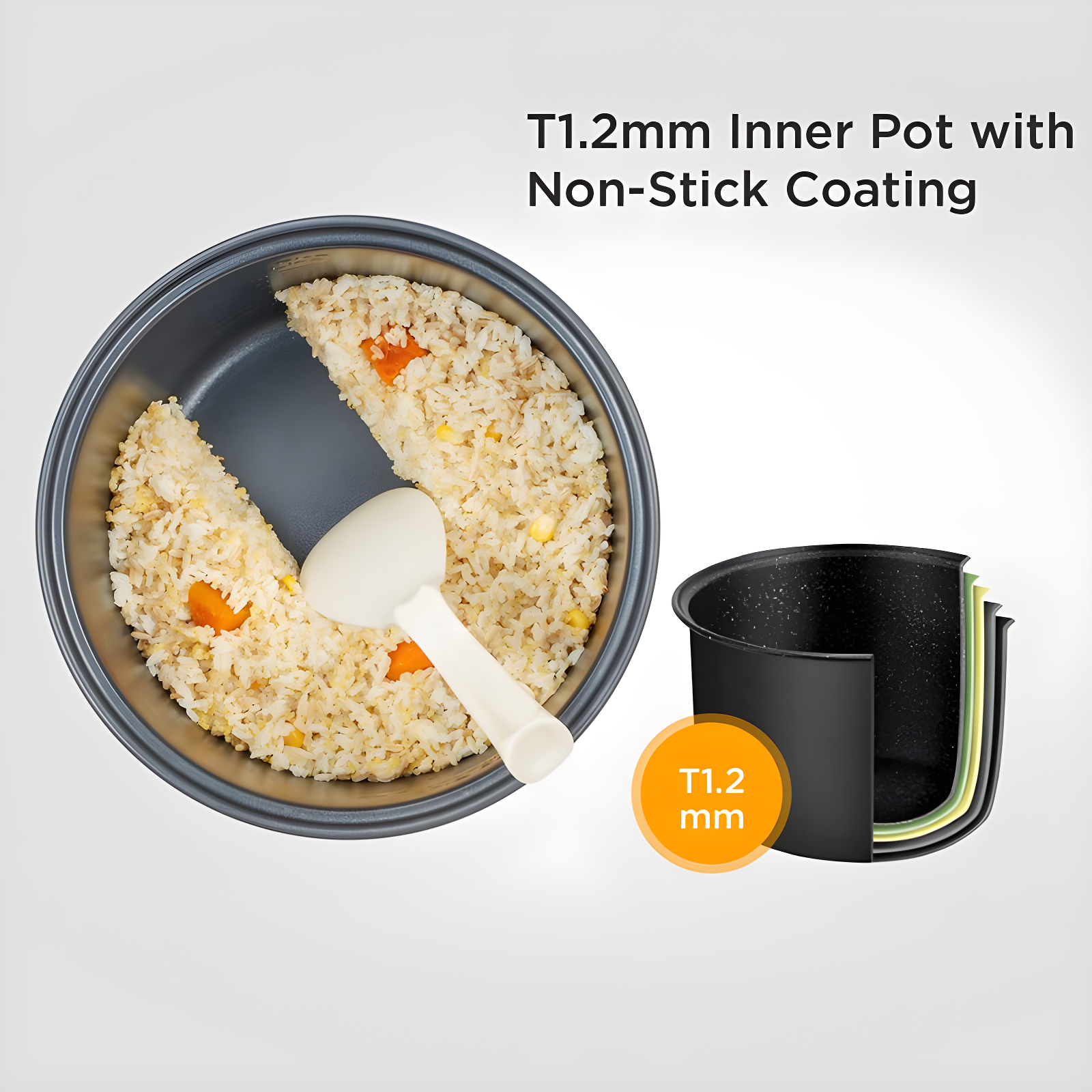 Comfee' Comfee' 8 Cup 6-in-1 Rice Cooker