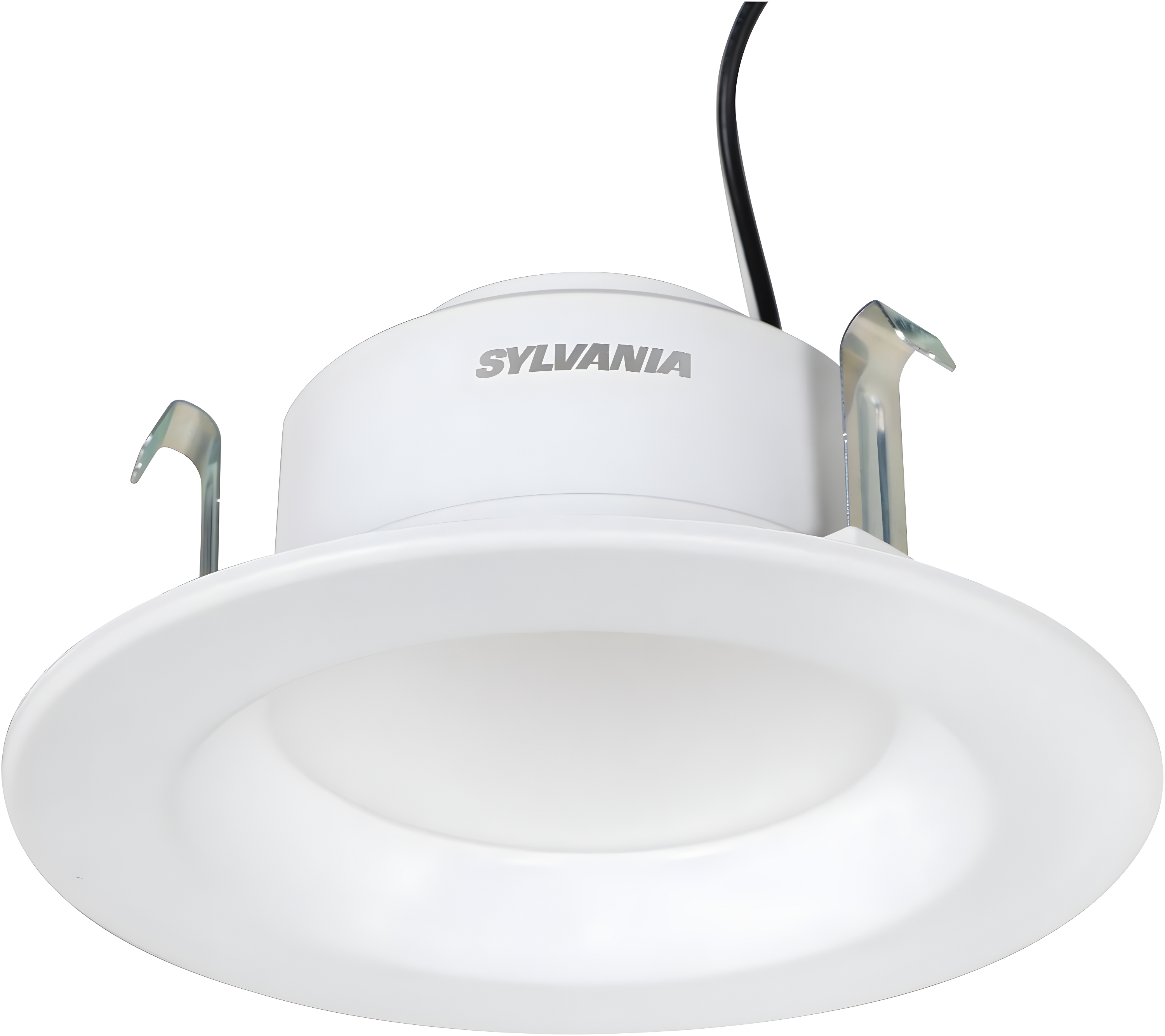 Sylvania LED/RT4/600/930/FL80 4"  LED Recessed Downlight Kit, 4", Medium Base, 3000K, 600 Lumens, Replaces R30.