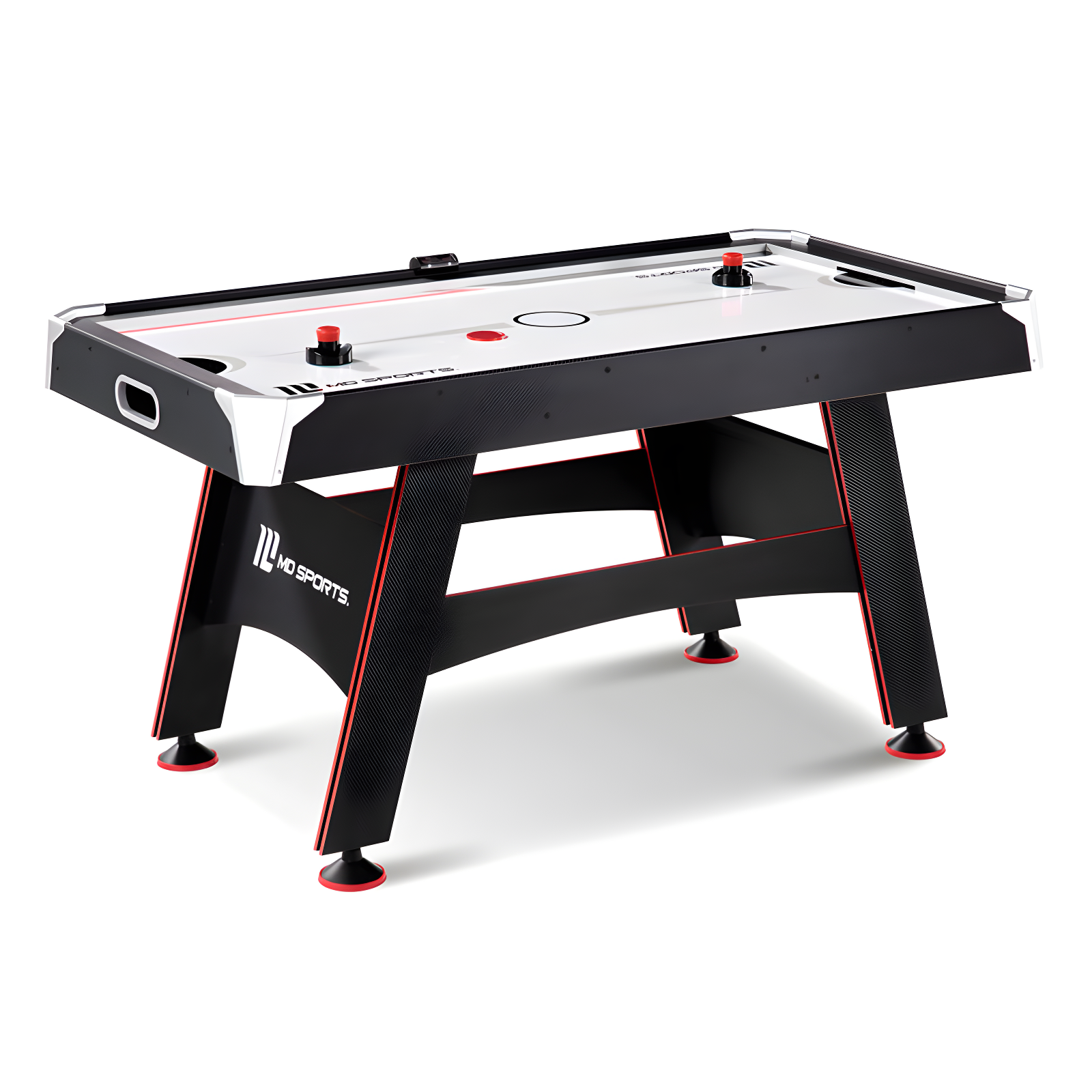 MD Sports 60" 2 -Player Air Hockey Table with Digital Scoreboard and Lights