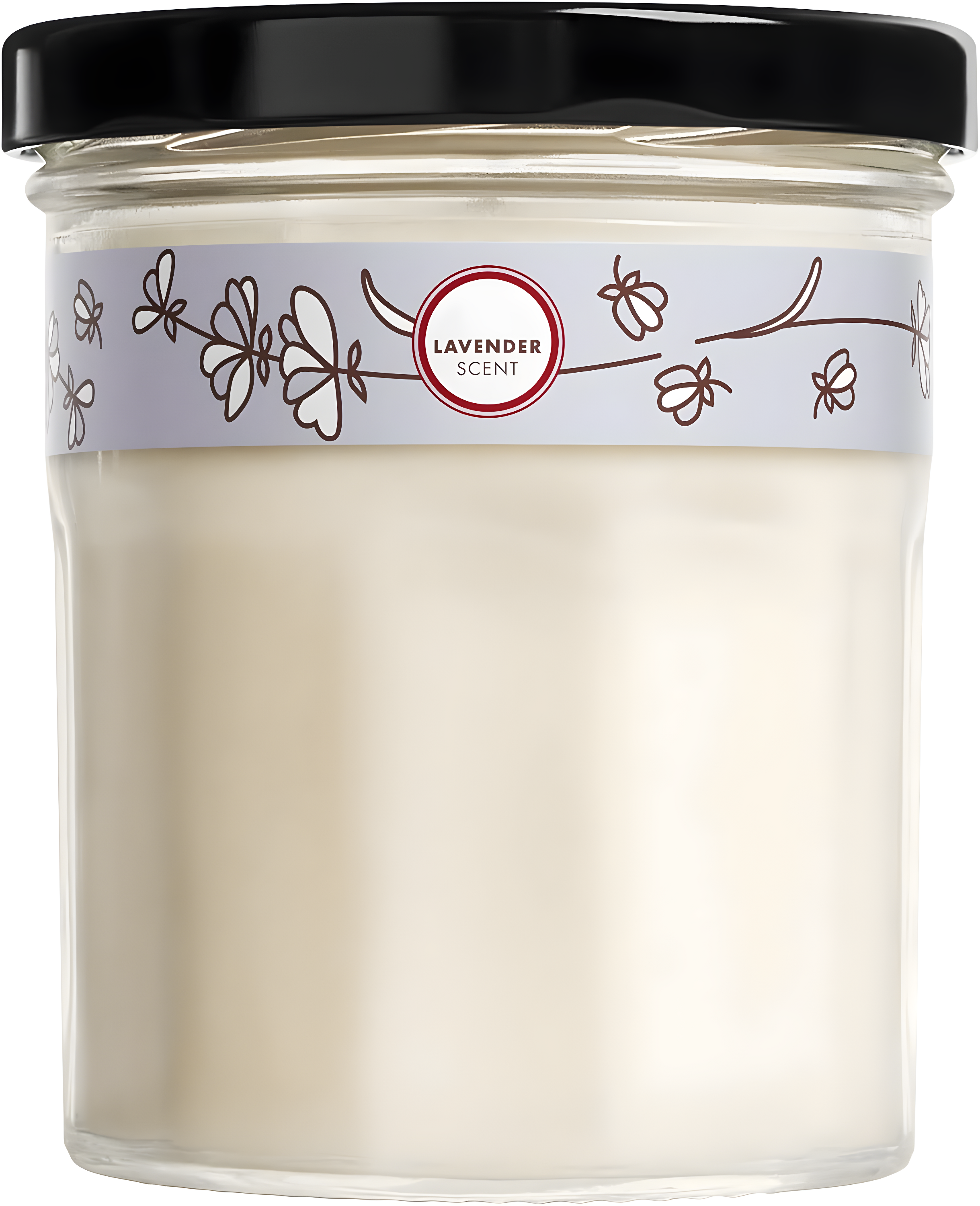 Mrs. Meyer's Clean Day Scented Soy Candle, Lavender Scent, 4.9 Ounce Candle