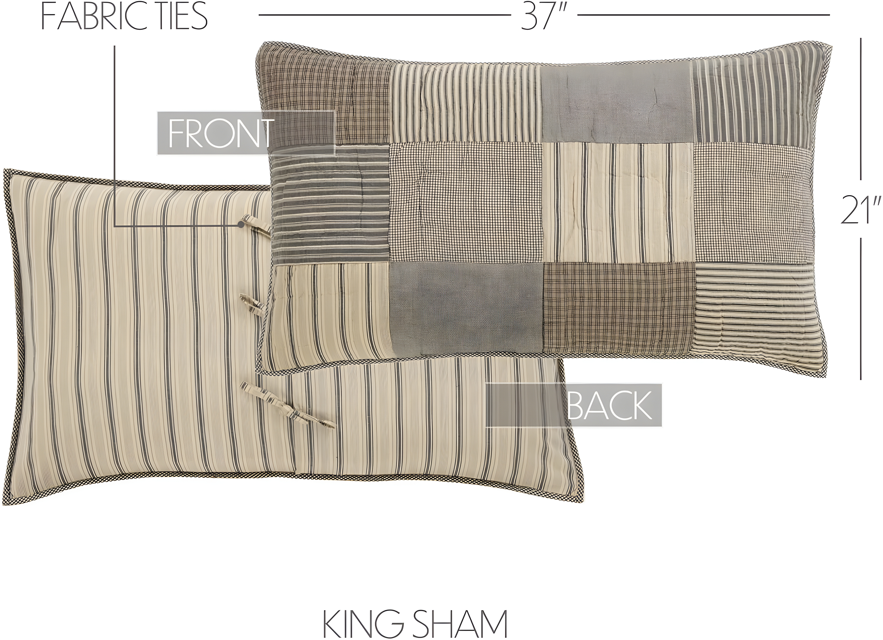 Sawyer Mill 100% Cotton Pillow Sham
