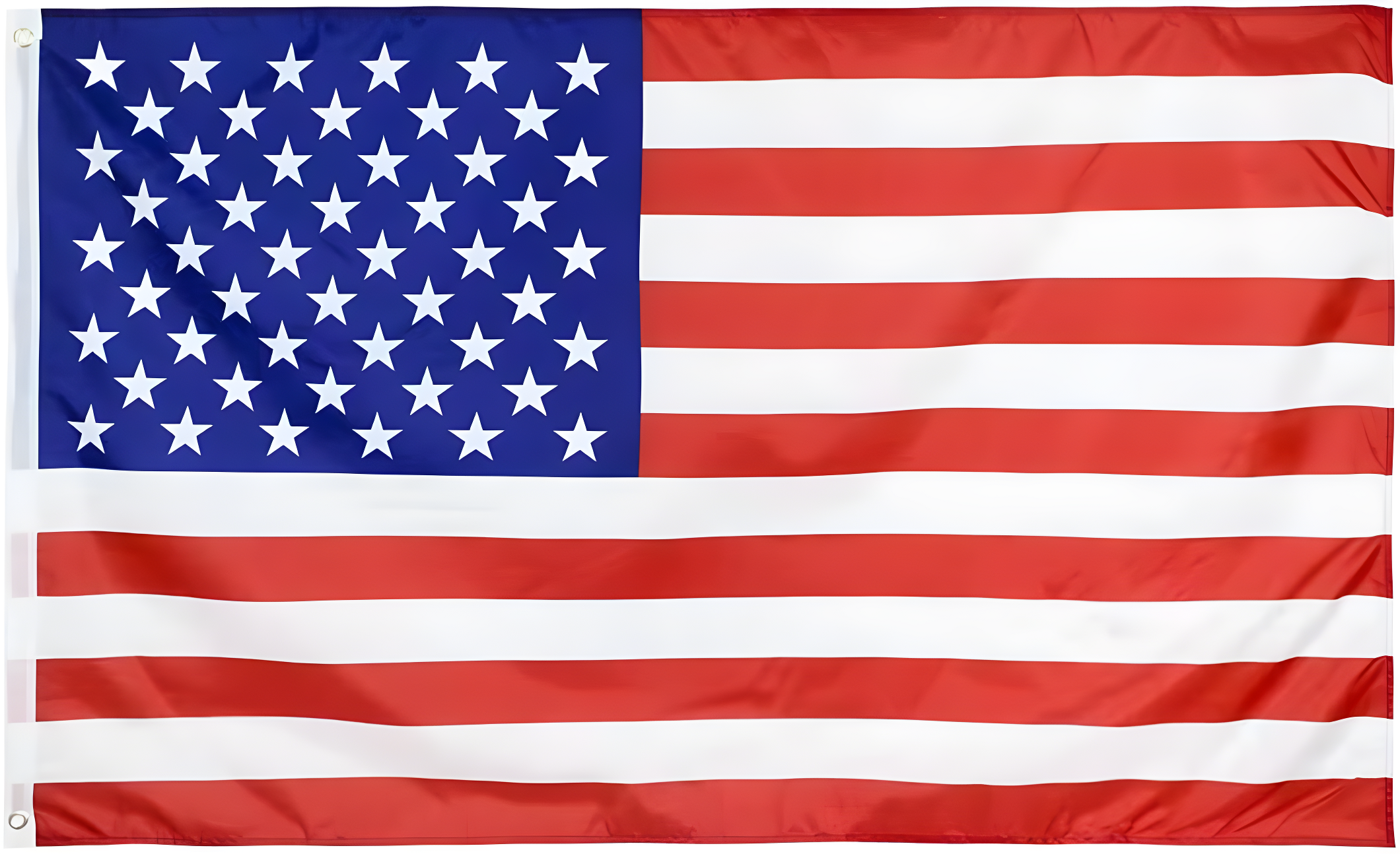American Flag 3x5 Waterproof Outdoor, Heavy Duty Fade Resistant Bright Color - Long Lasting Polyester Cotton Blend with Brass Grommets