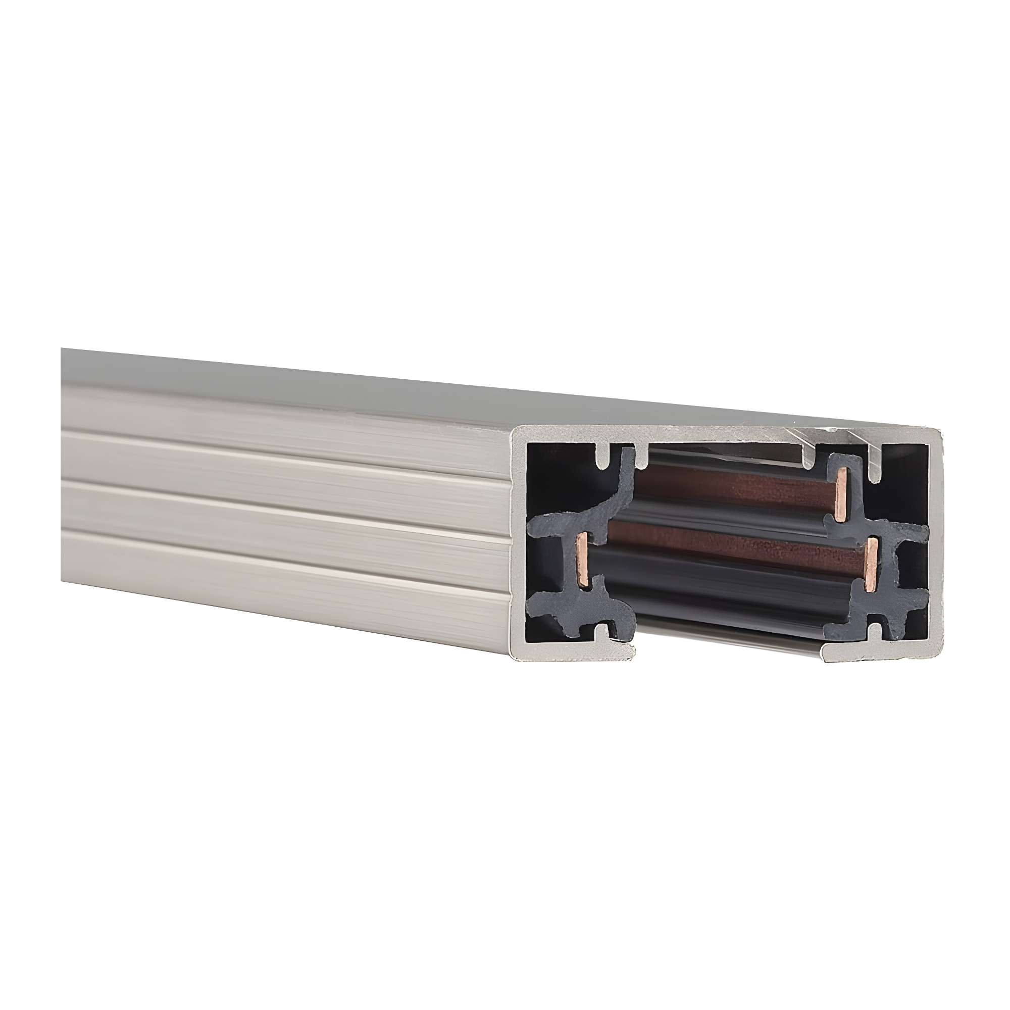 WAC Lighting HT8-BN 120V Single Circuit H Track Section