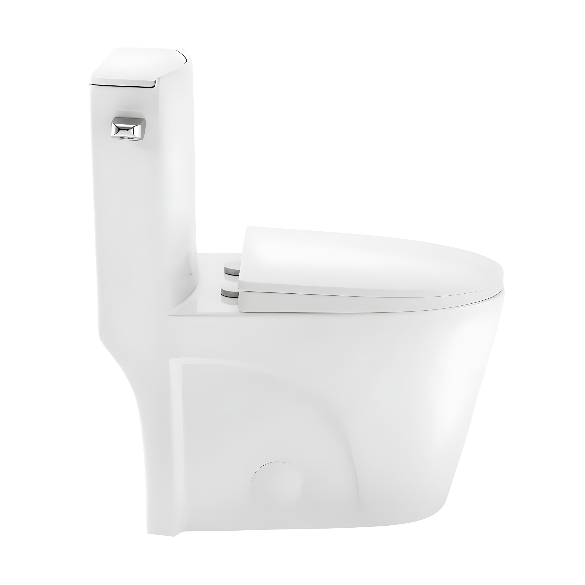 St. Tropez One Piece Elongated Toilet Dual Vortex Flush 1.6 GPF