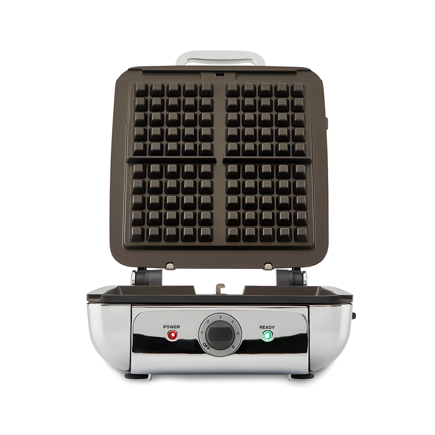 All-Clad ® 4-Slice Stainless Steel Waffle Maker with Removable Plates