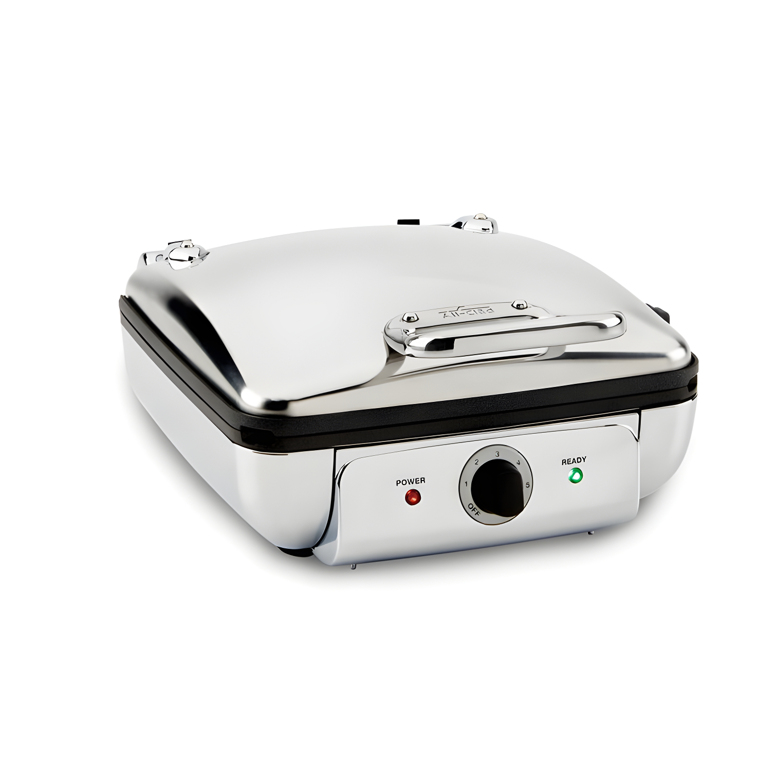 All-Clad ® 4-Slice Stainless Steel Waffle Maker with Removable Plates