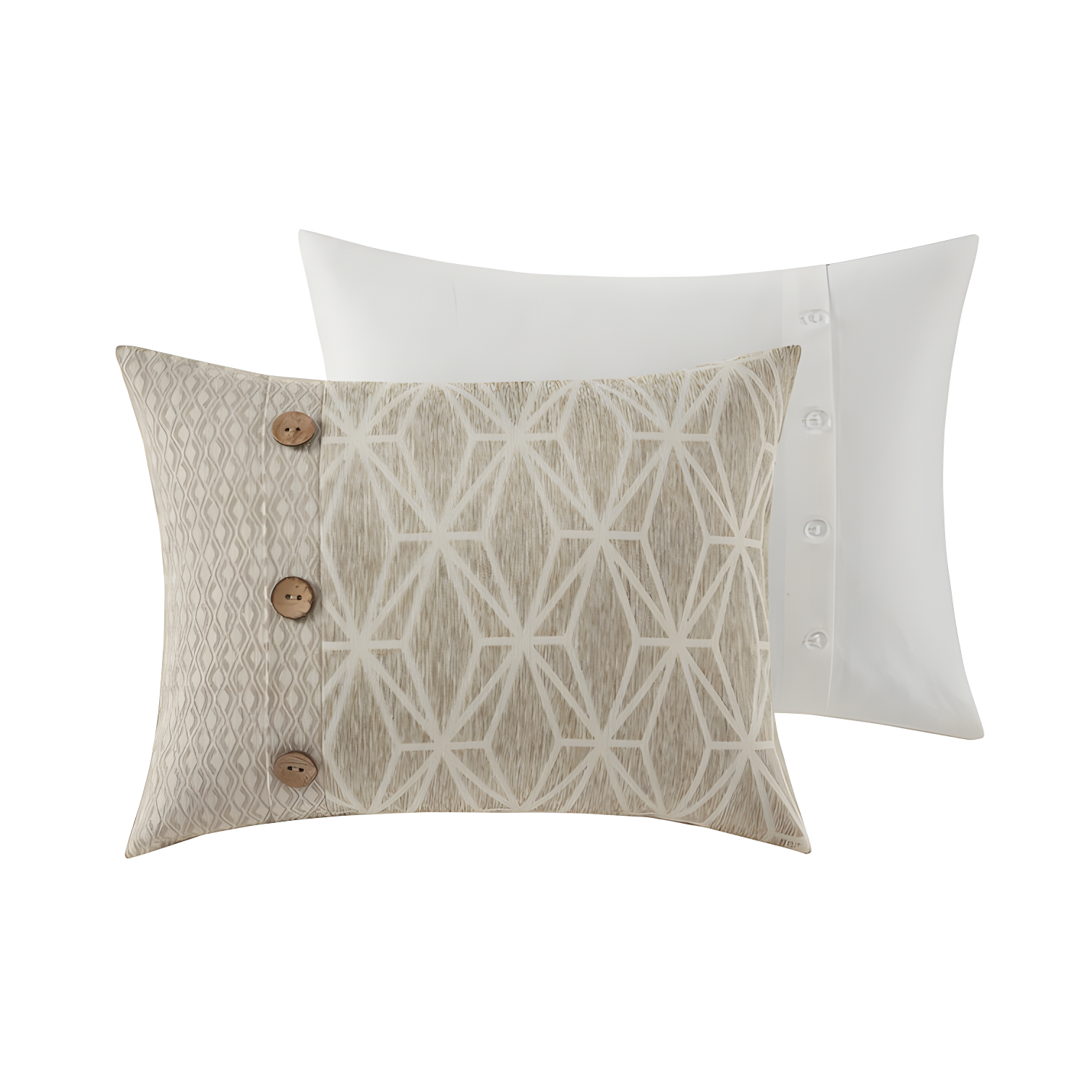 Madison Park Signature Madison Park Signature Grace Geometric Oversized Jacquard Comforter Set