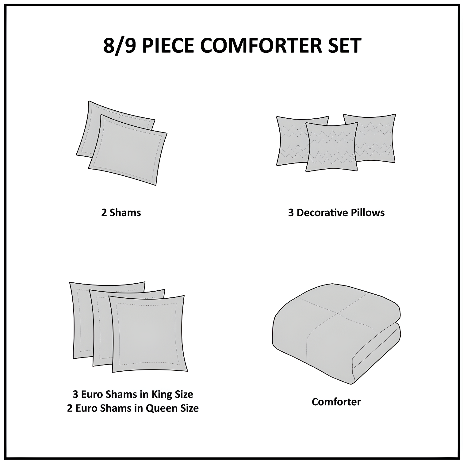 Madison Park Signature Madison Park Signature Grace Geometric Oversized Jacquard Comforter Set