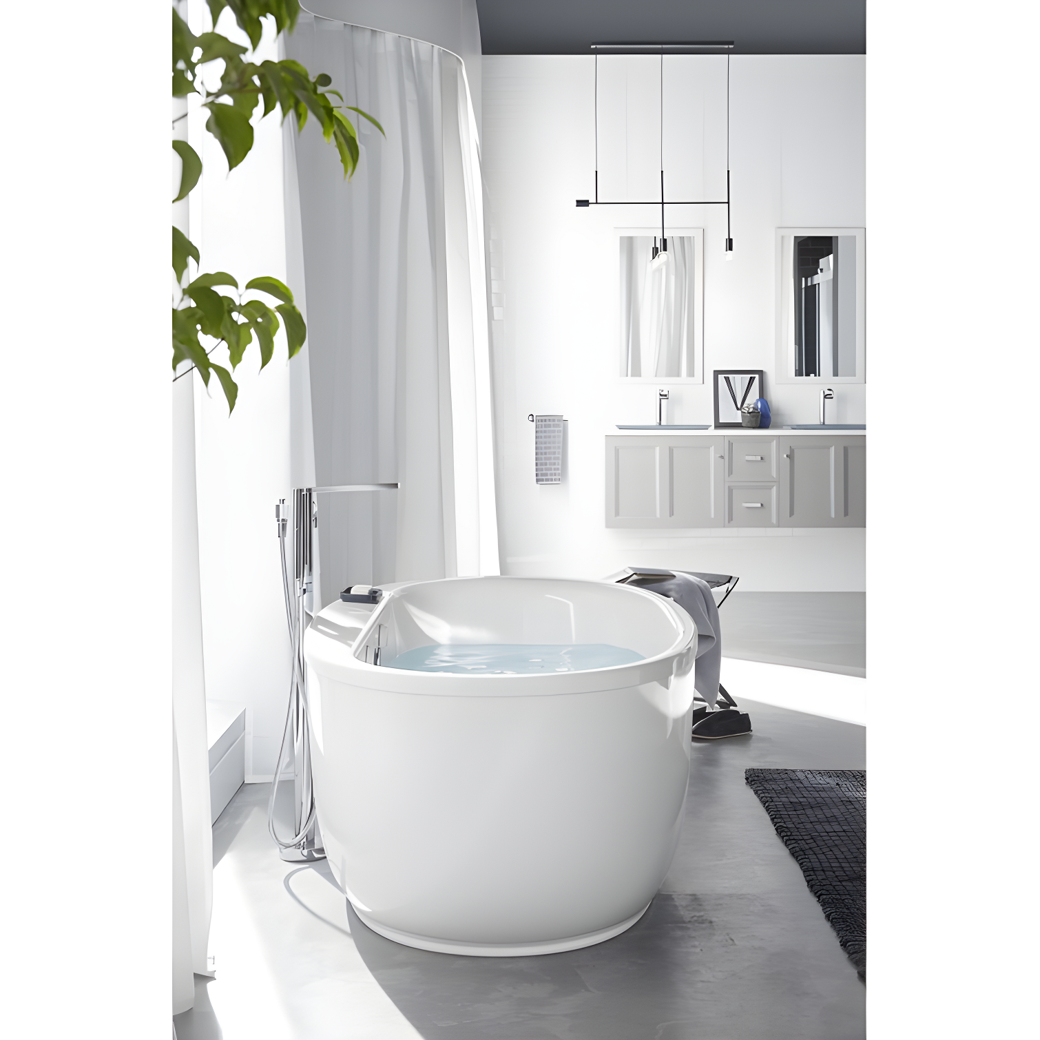 Composed Freestanding Bath Faucet