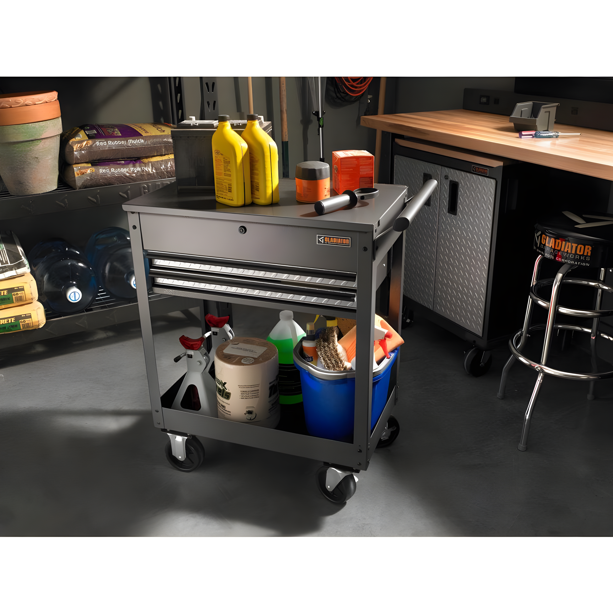 Gladiator® 2-Drawer Utility Cart